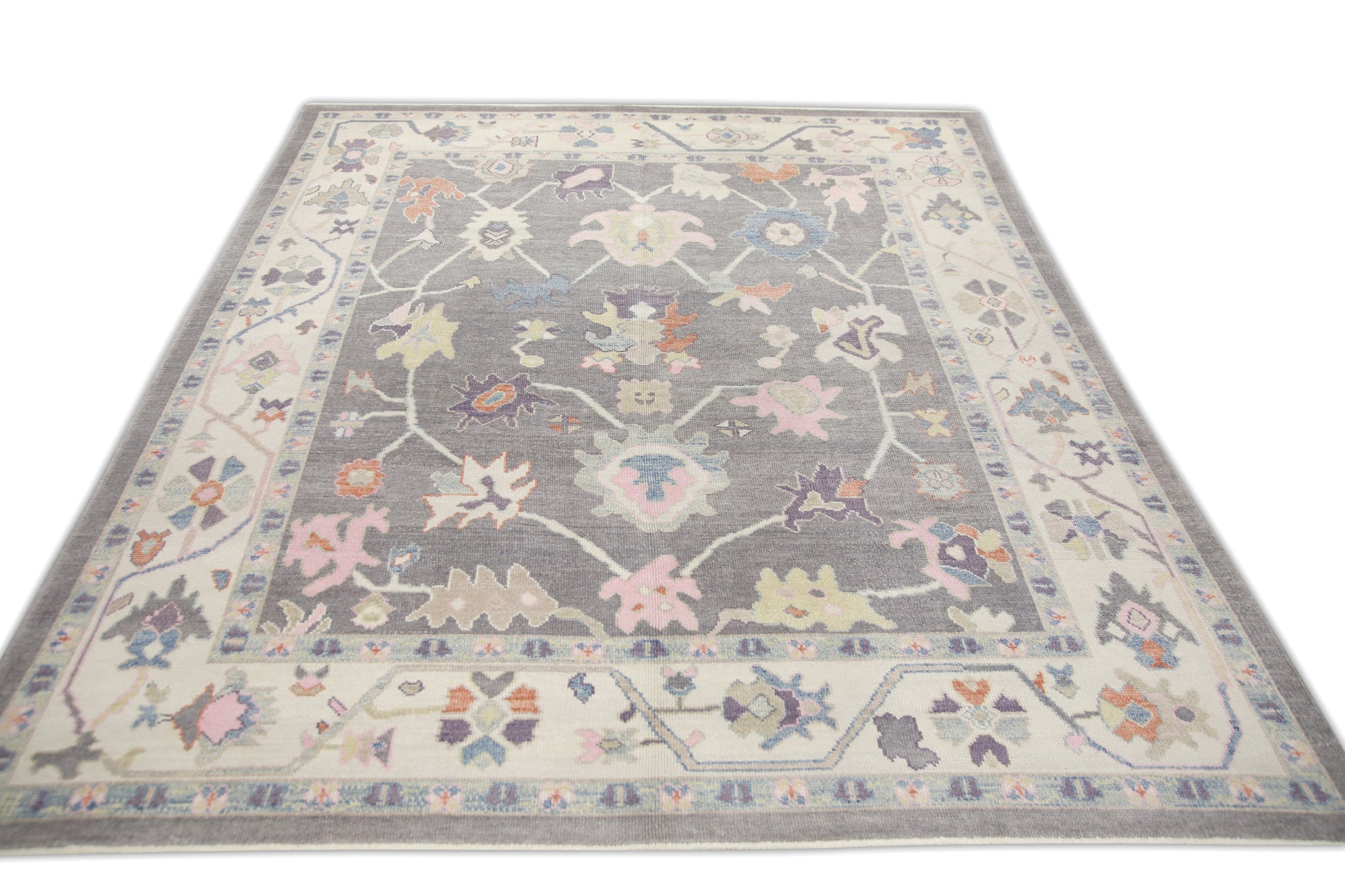 Turkish Oushak Rug 8'8" x 10'3" #2043