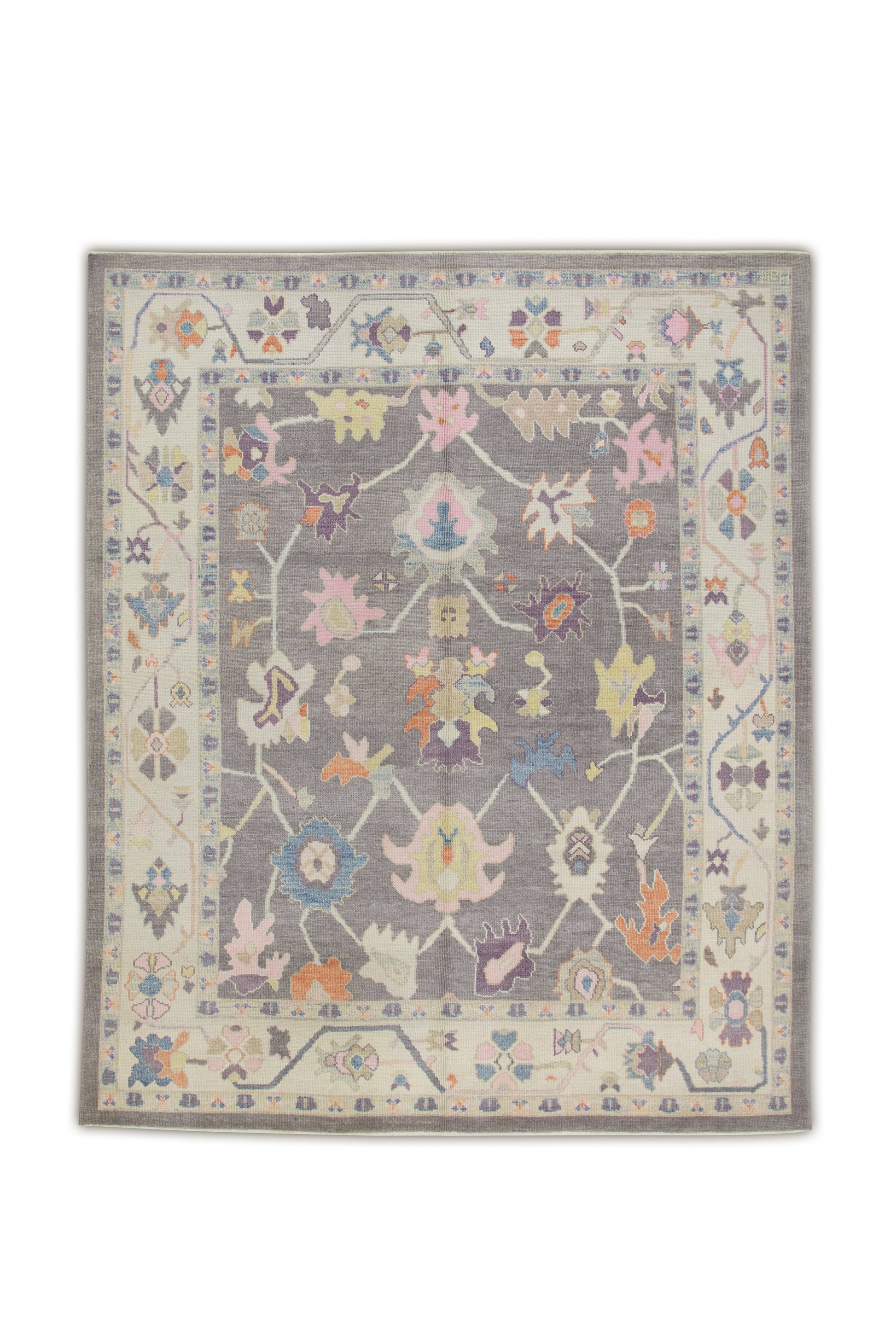 Turkish Oushak Rug 8'8" x 10'3" #2043
