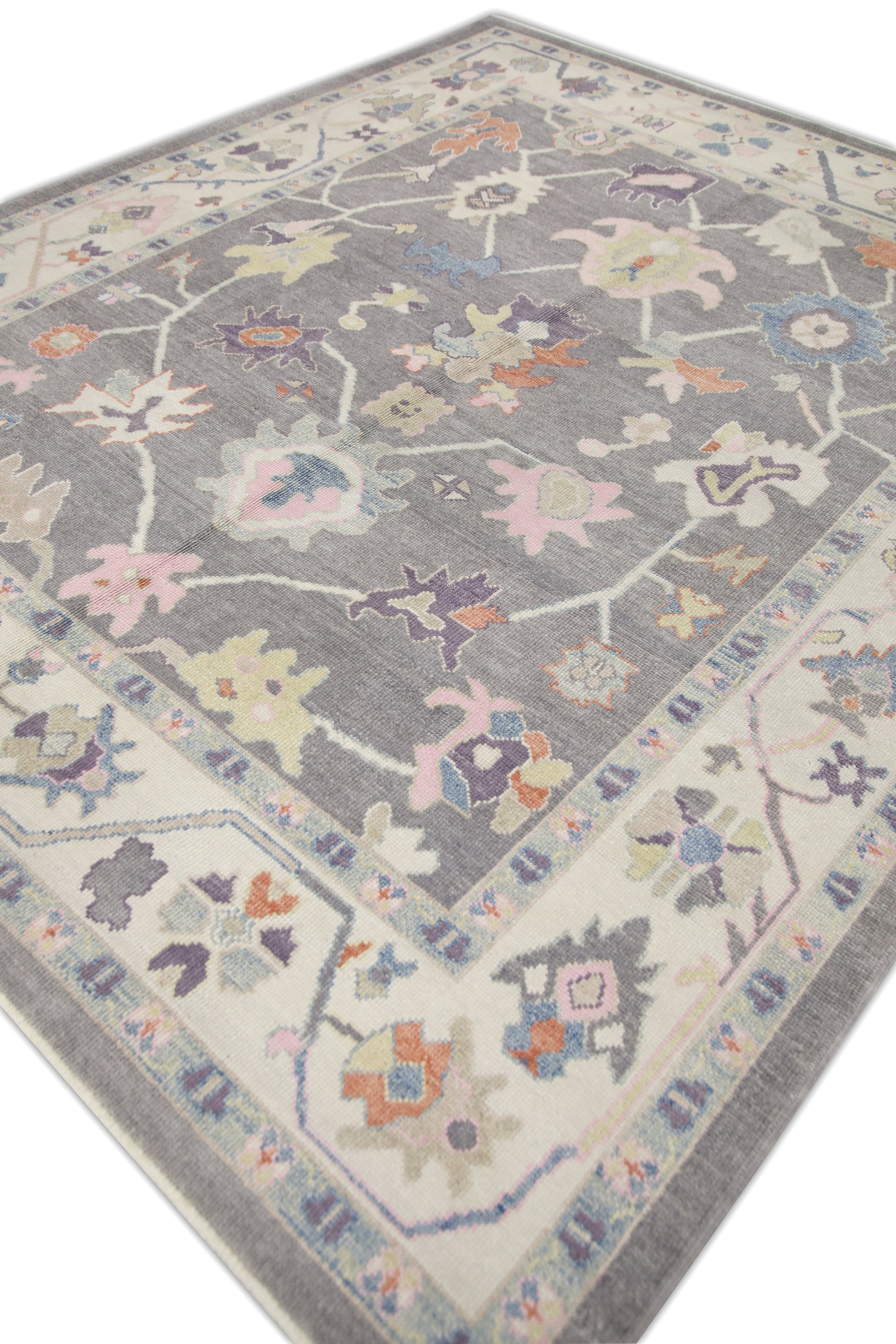 Turkish Oushak Rug 8'8" x 10'3" #2043