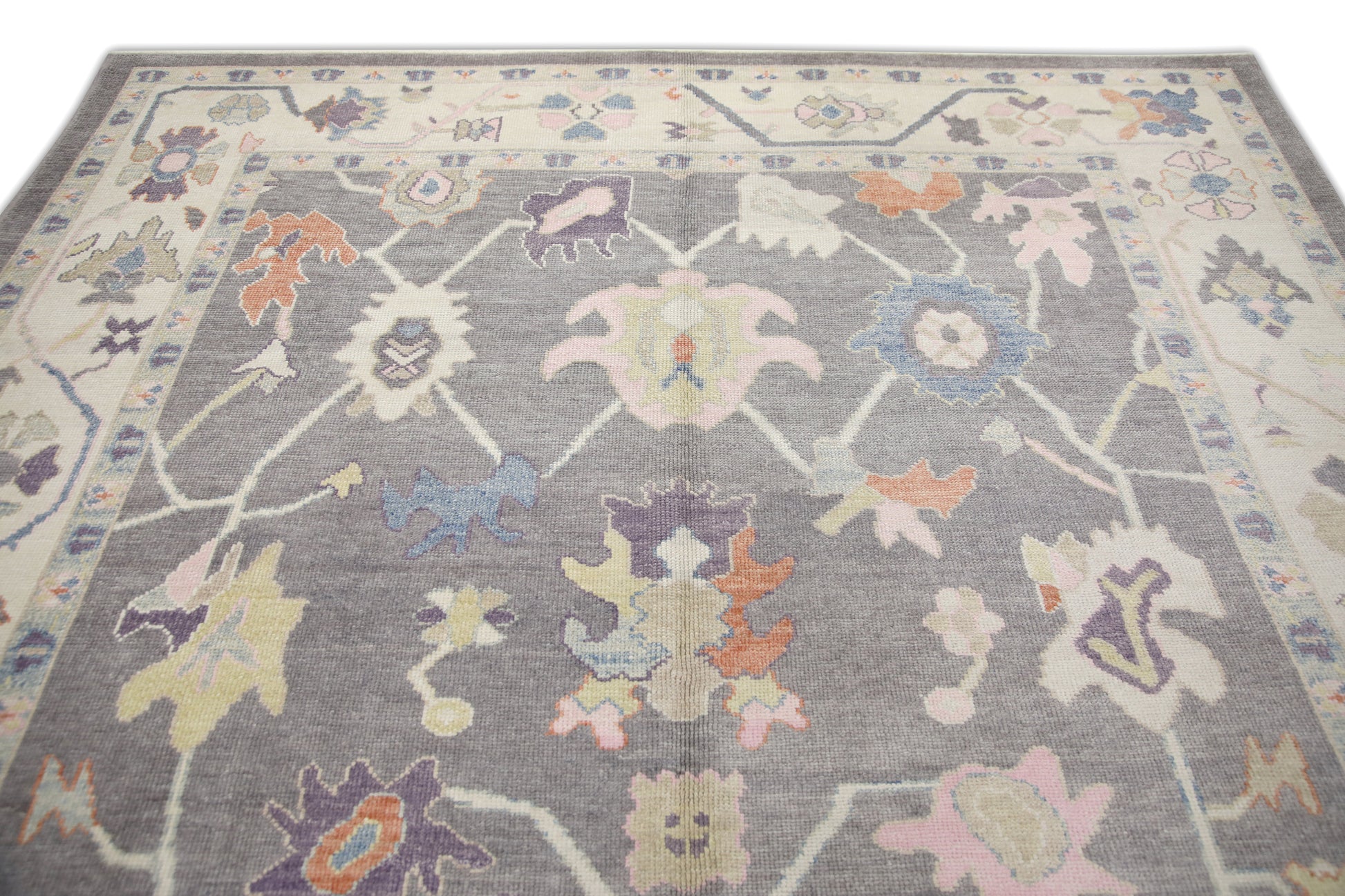 Turkish Oushak Rug 8'8" x 10'3" #2043