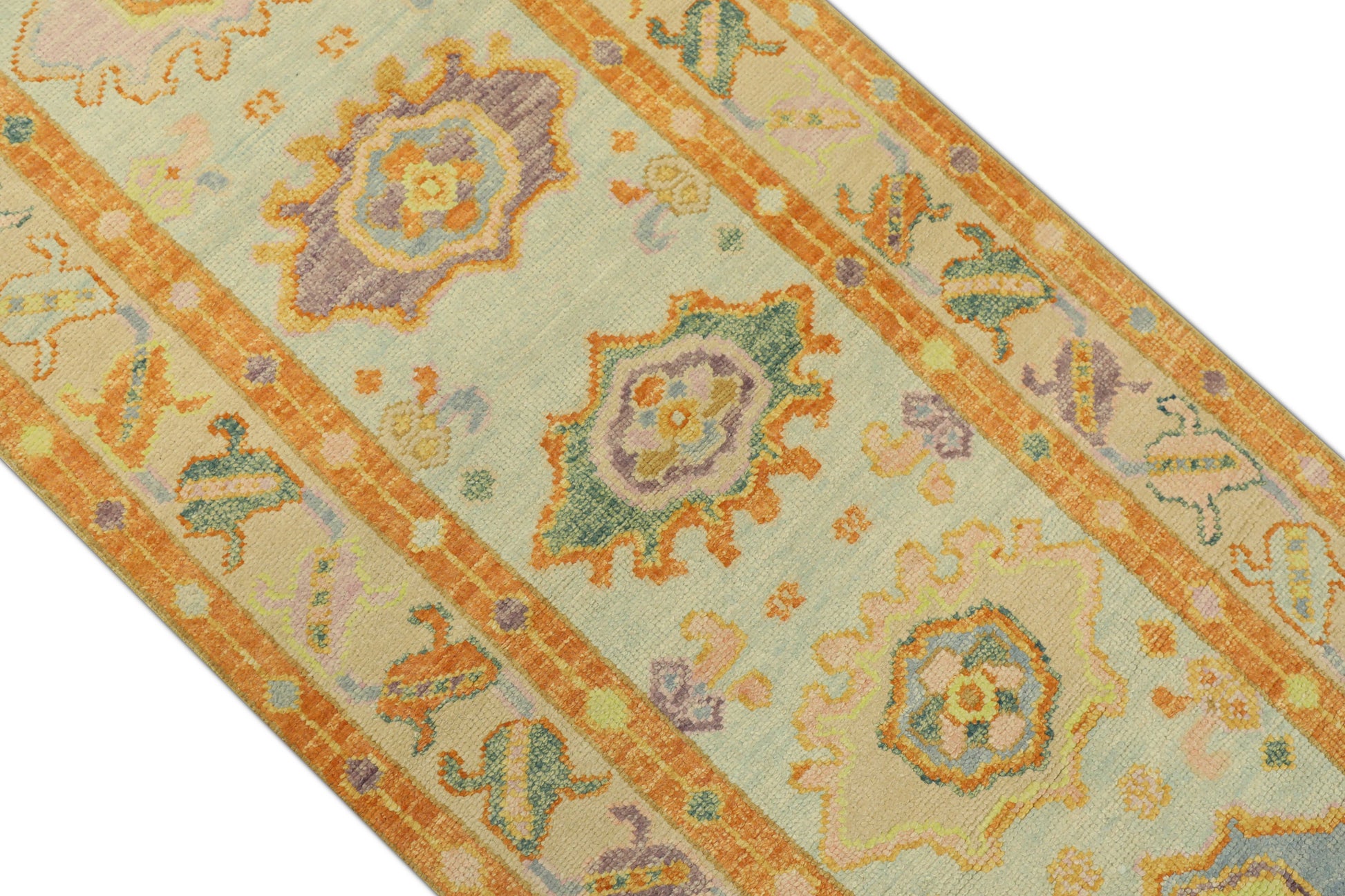 Turkish Oushak Rug 2'10" x 9'6" #1478
