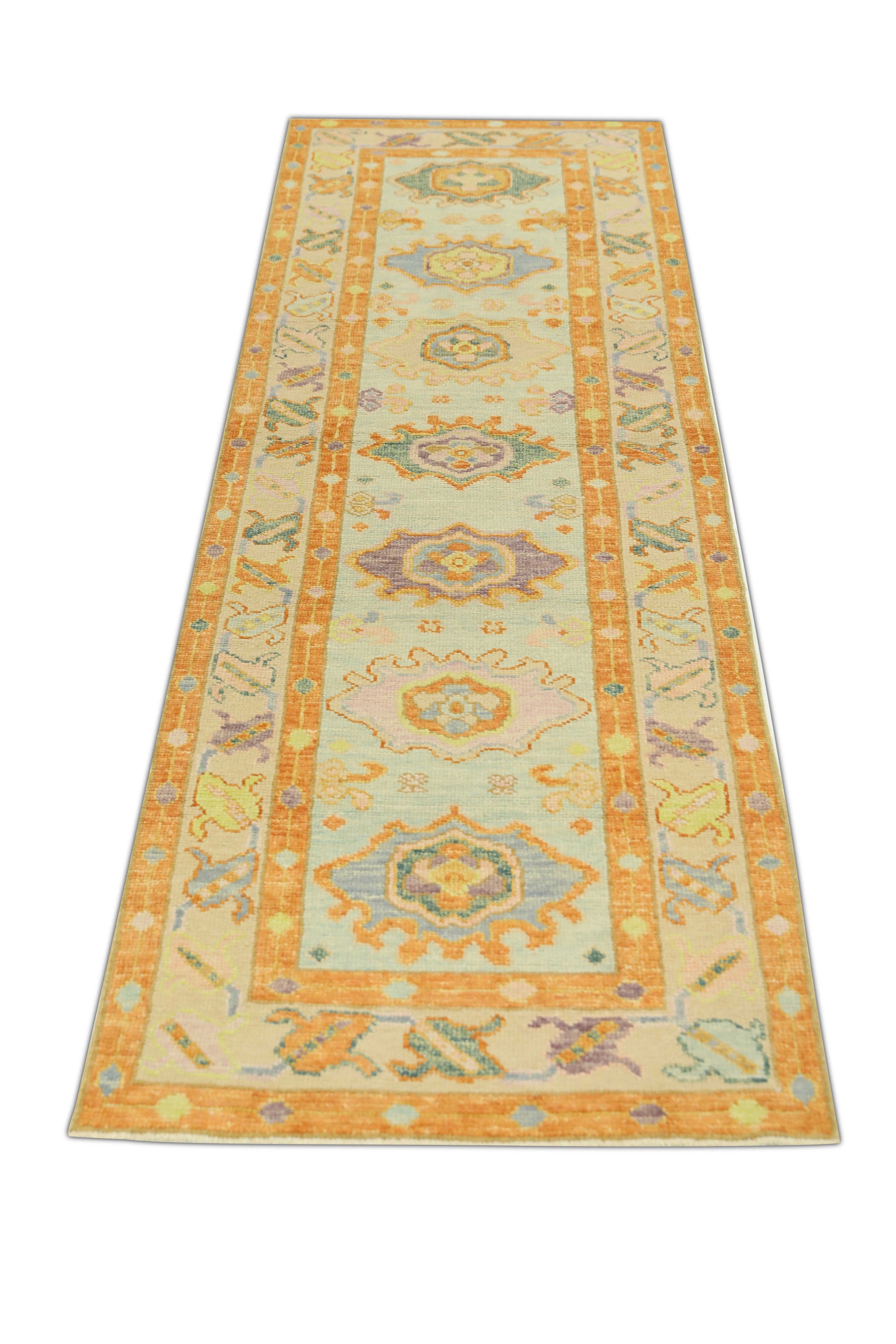 Turkish Oushak Rug 2'10" x 9'6" #1478