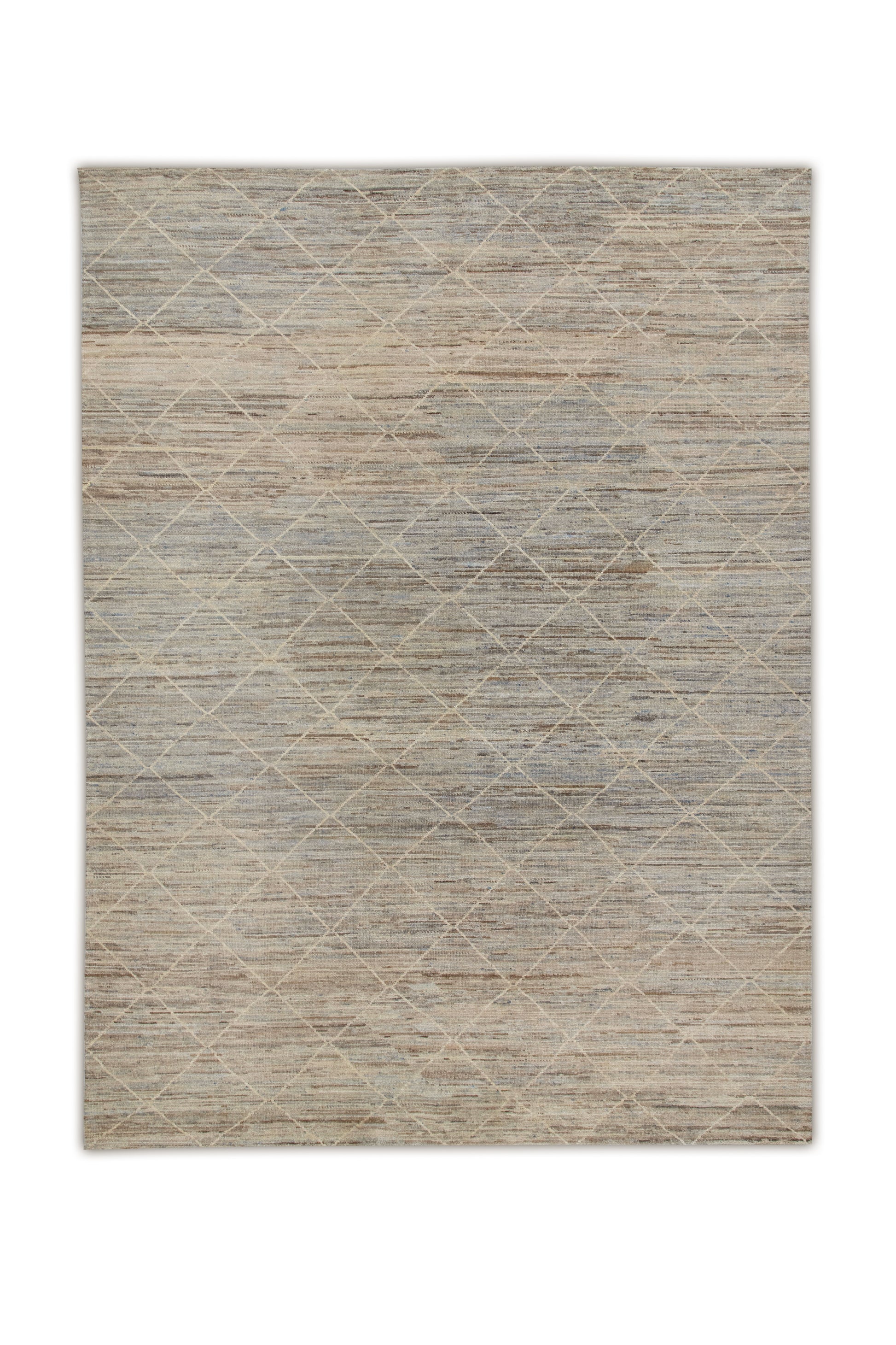 Turkish Tulu Rug Hand Knotted 9'1" x 12' #7056