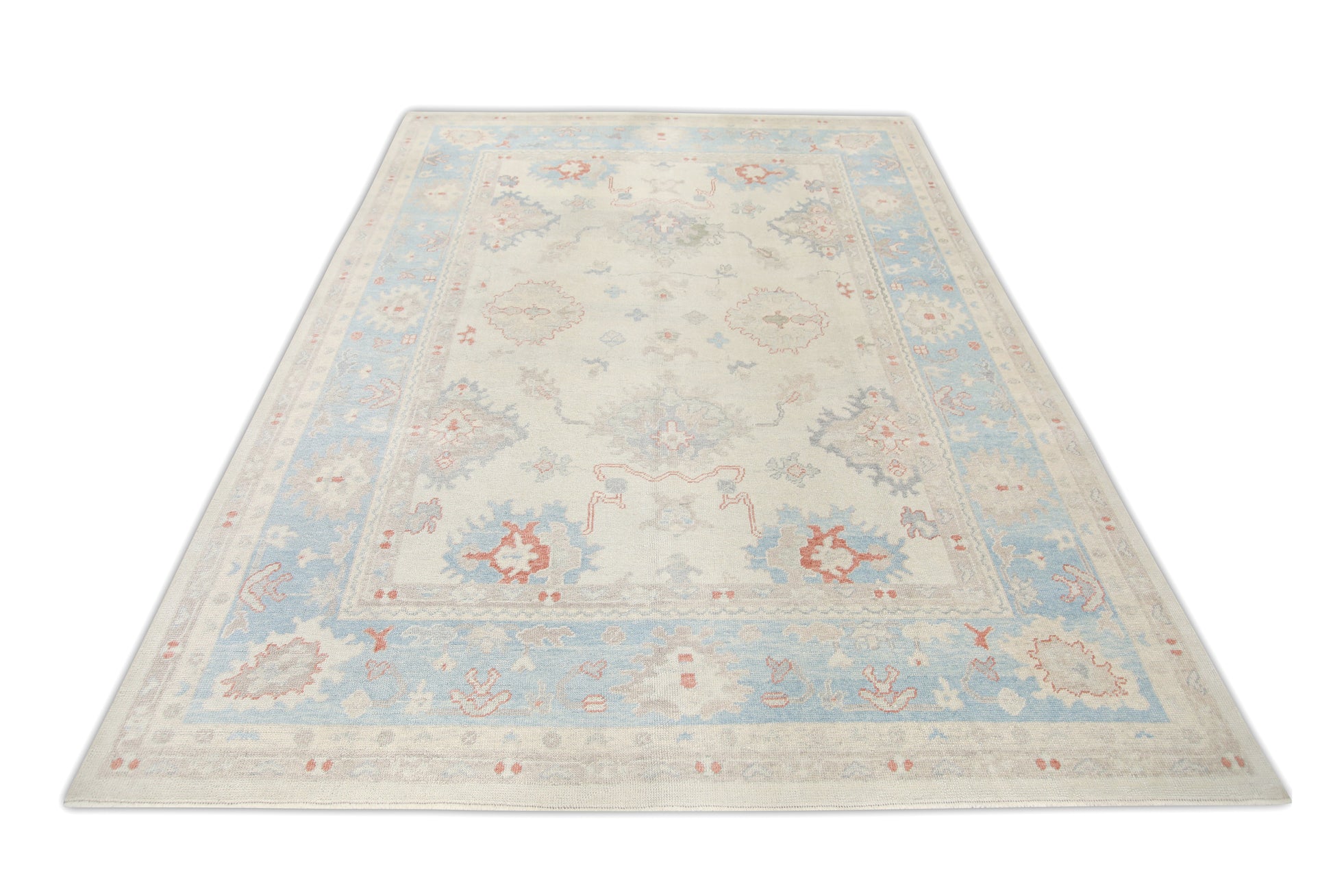 Turkish Oushak Rug 8'9" x 12'4" #2071