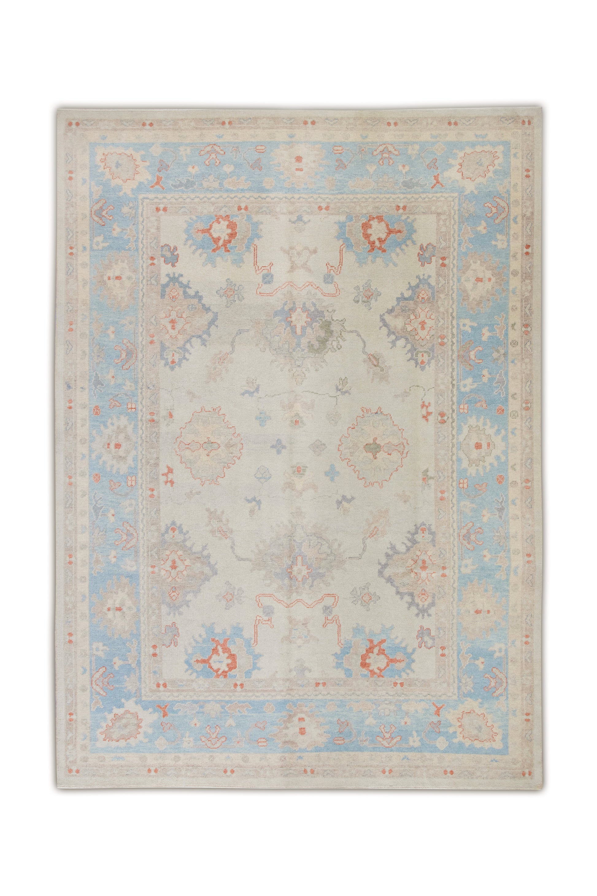 Turkish Oushak Rug 8'9" x 12'4" #2071