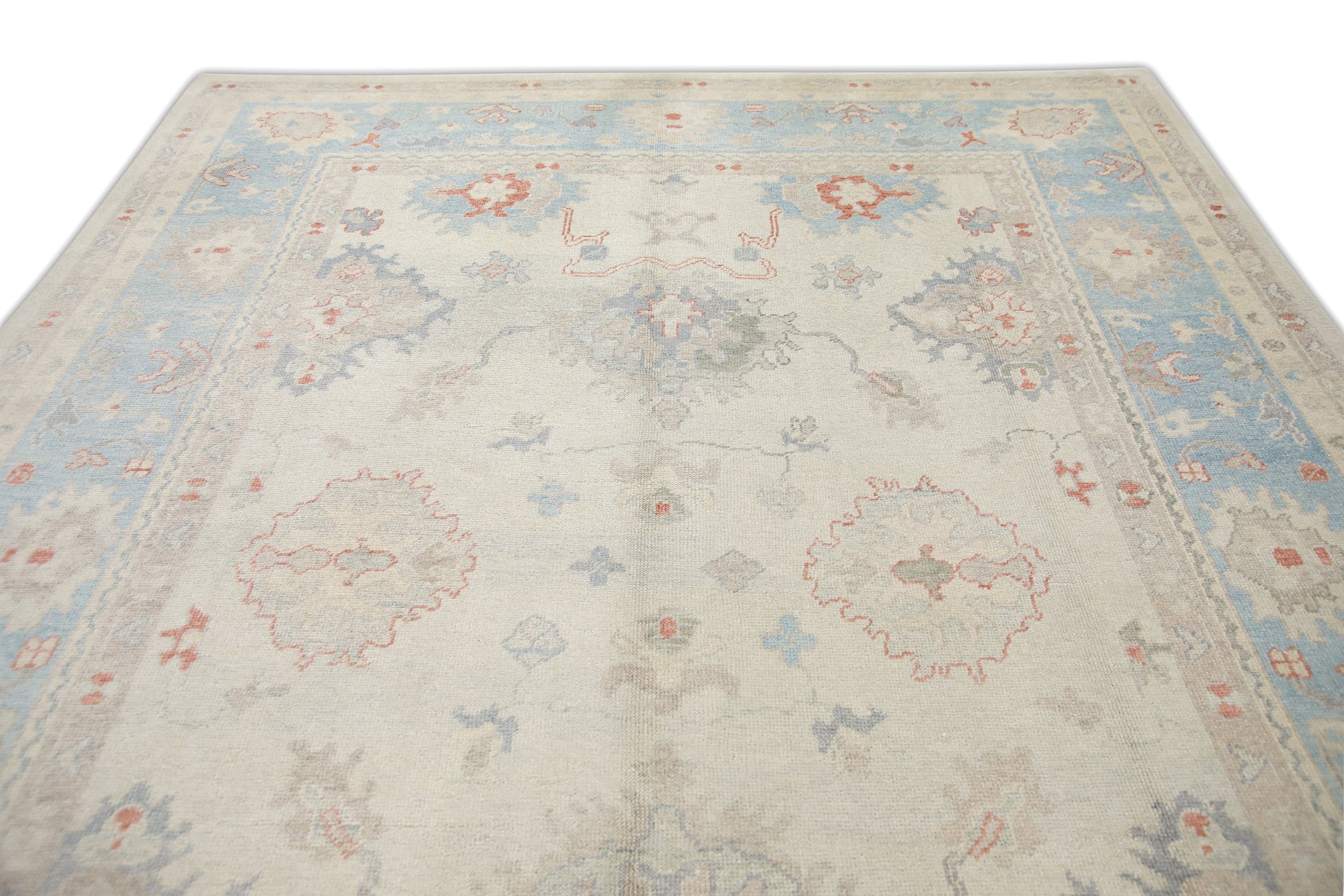 Turkish Oushak Rug 8'9" x 12'4" #2071