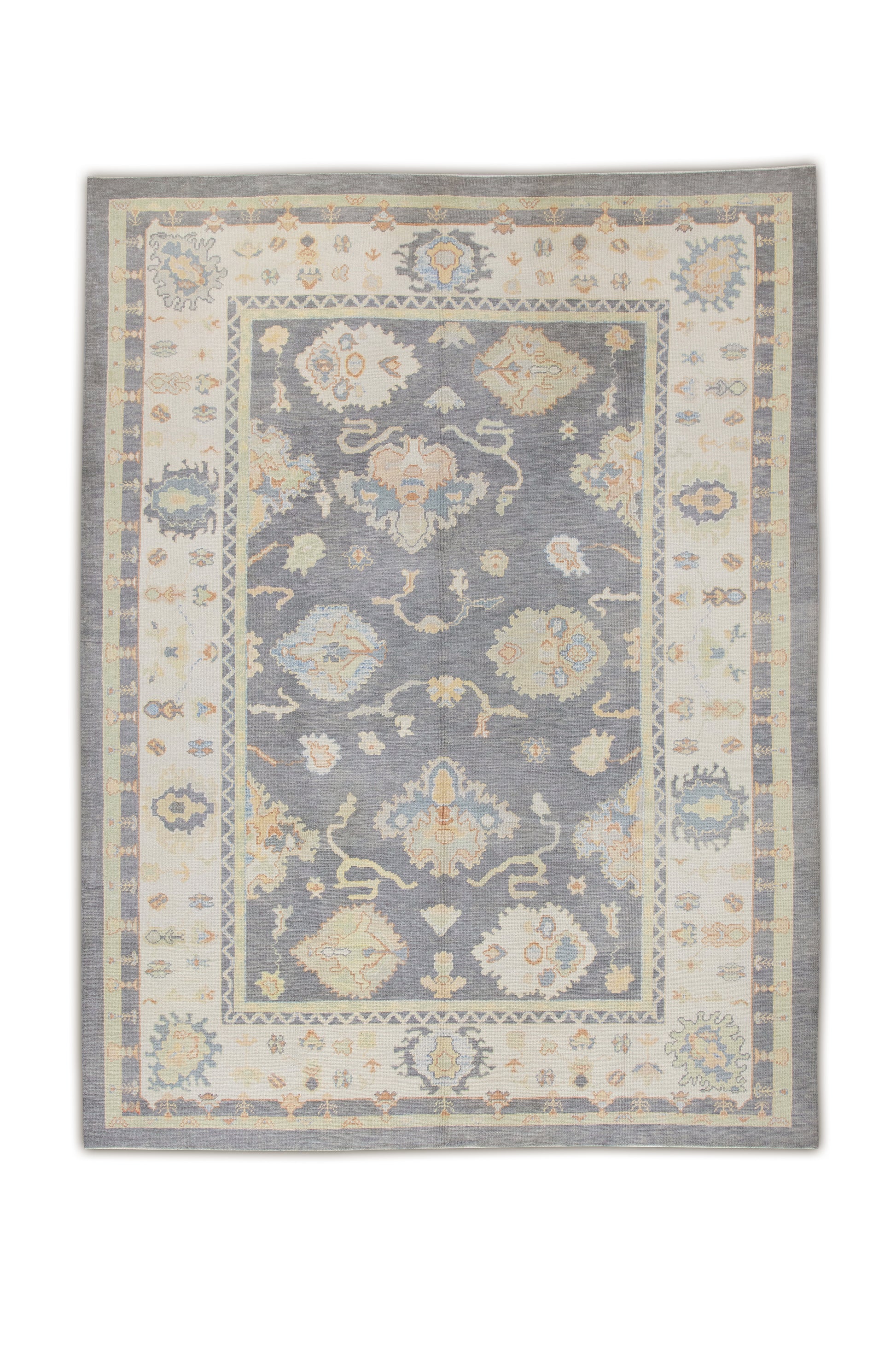Turkish Oushak Rug 9'2" x 12'1" #7352