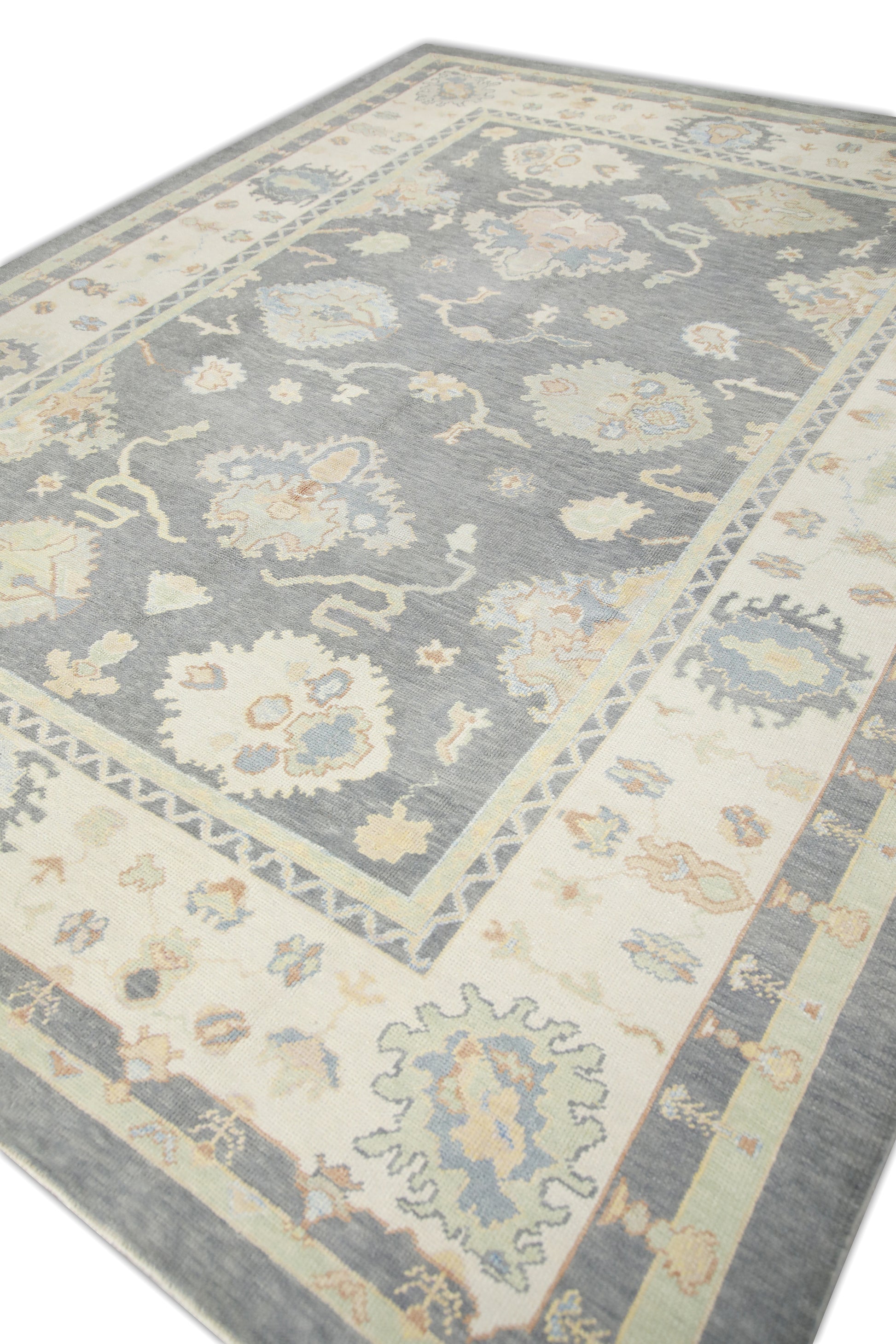 Turkish Oushak Rug 9'2" x 12'1" #7352