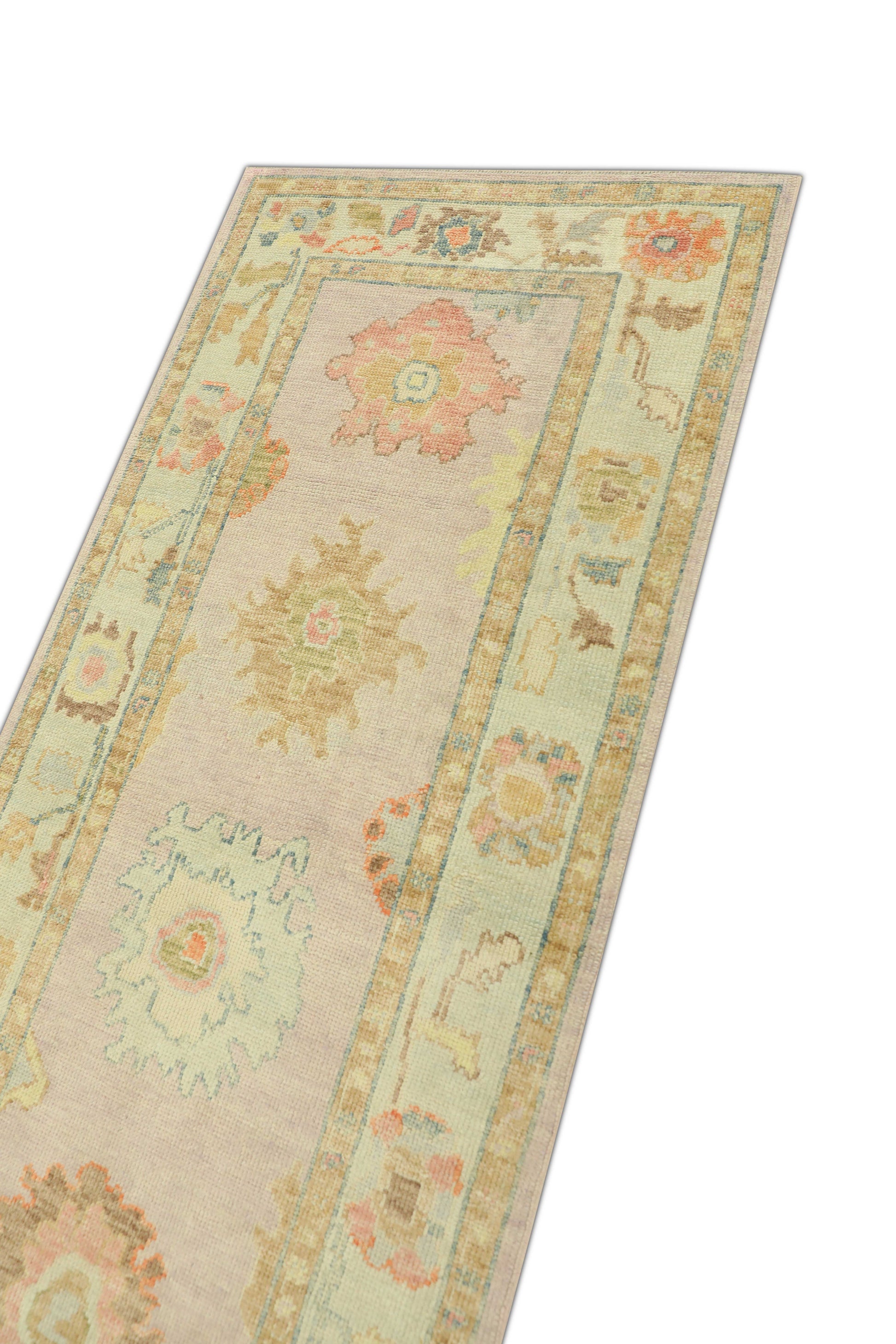 Turkish Oushak Rug 3' x 6'5" #1166