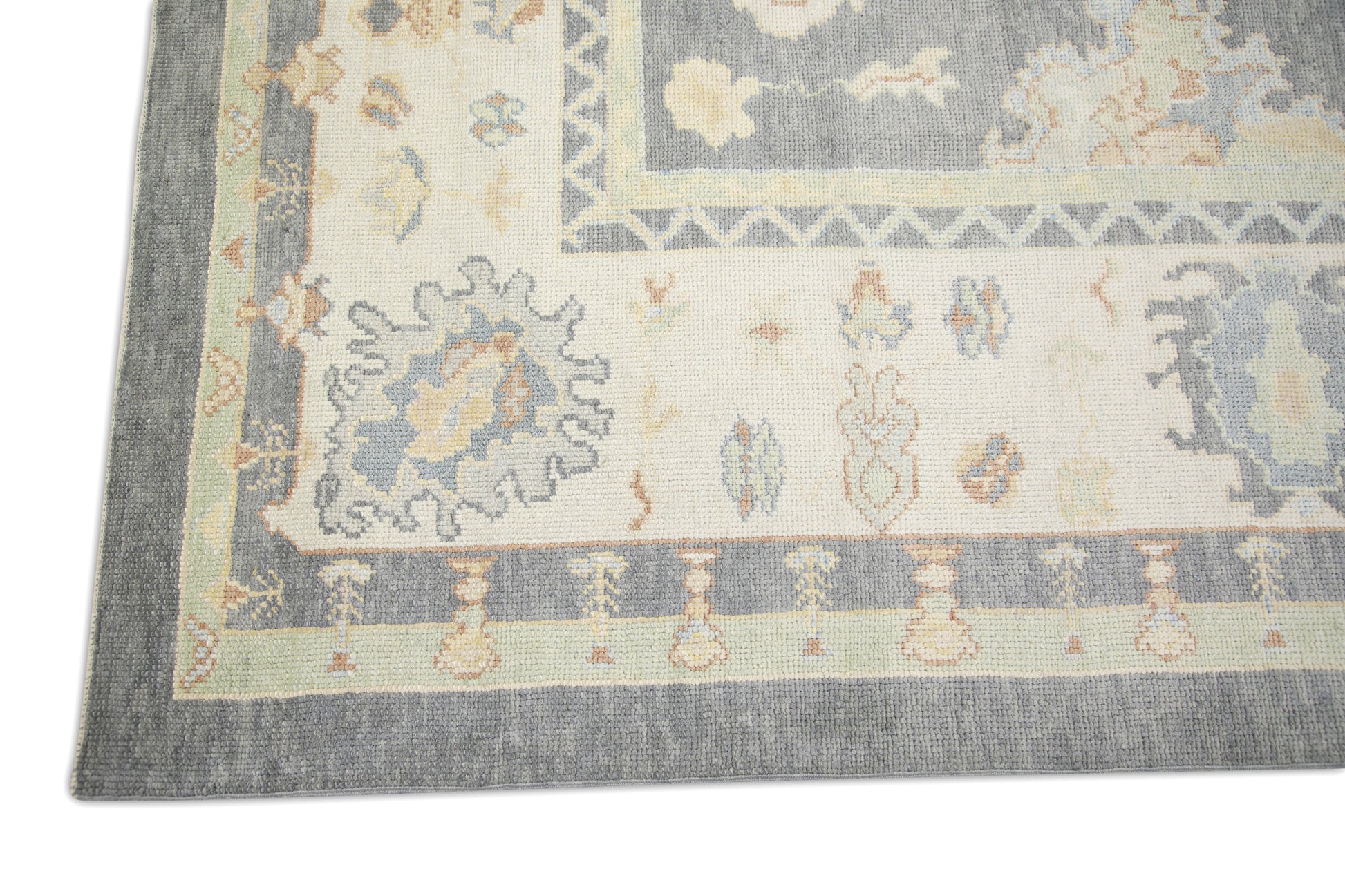 Turkish Oushak Rug 9'2" x 12'1" #7352
