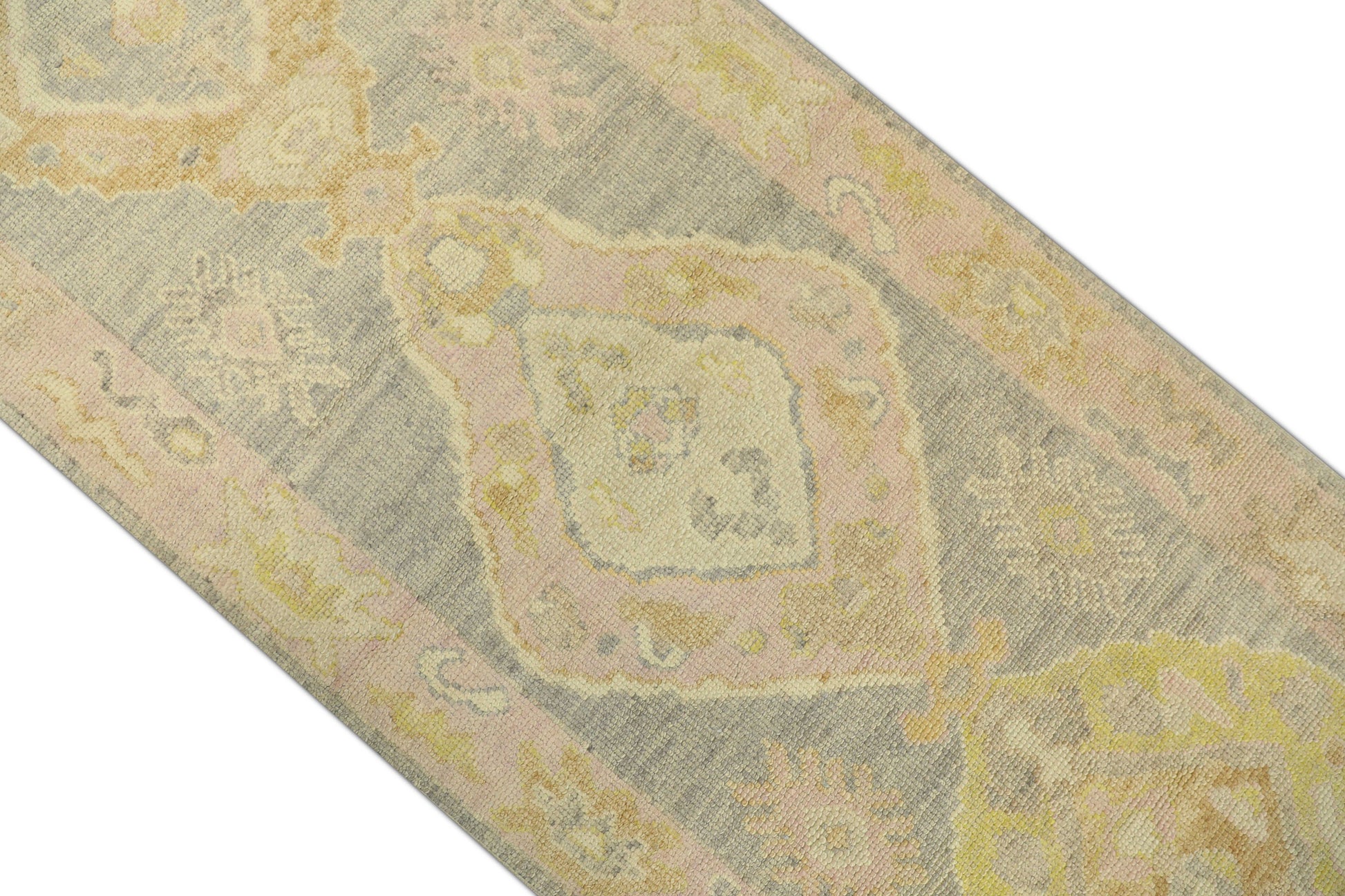 Turkish Oushak Rug 2'10" x 8'7" #1205