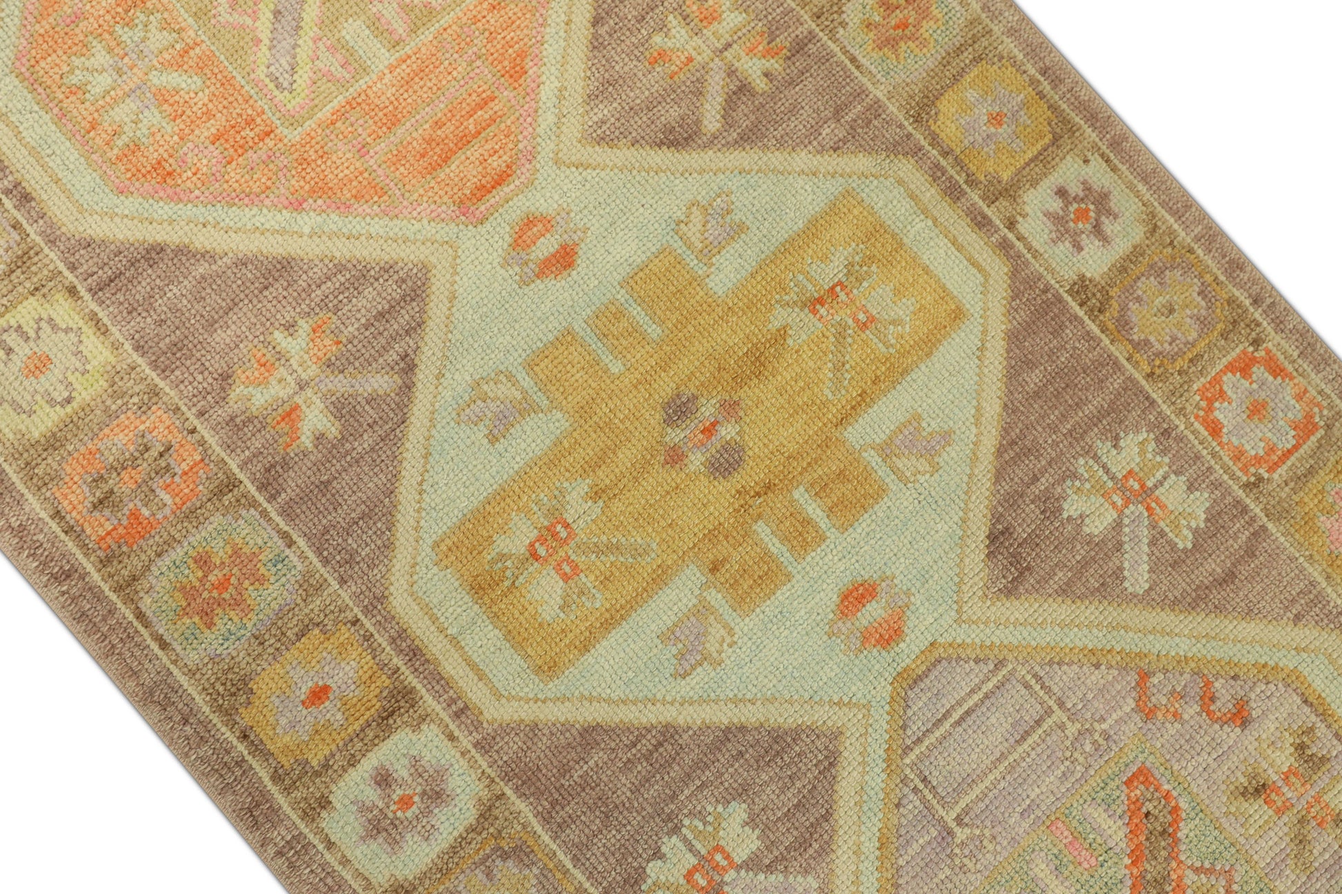 Turkish Oushak Rug 3'5" x 8'11" #756