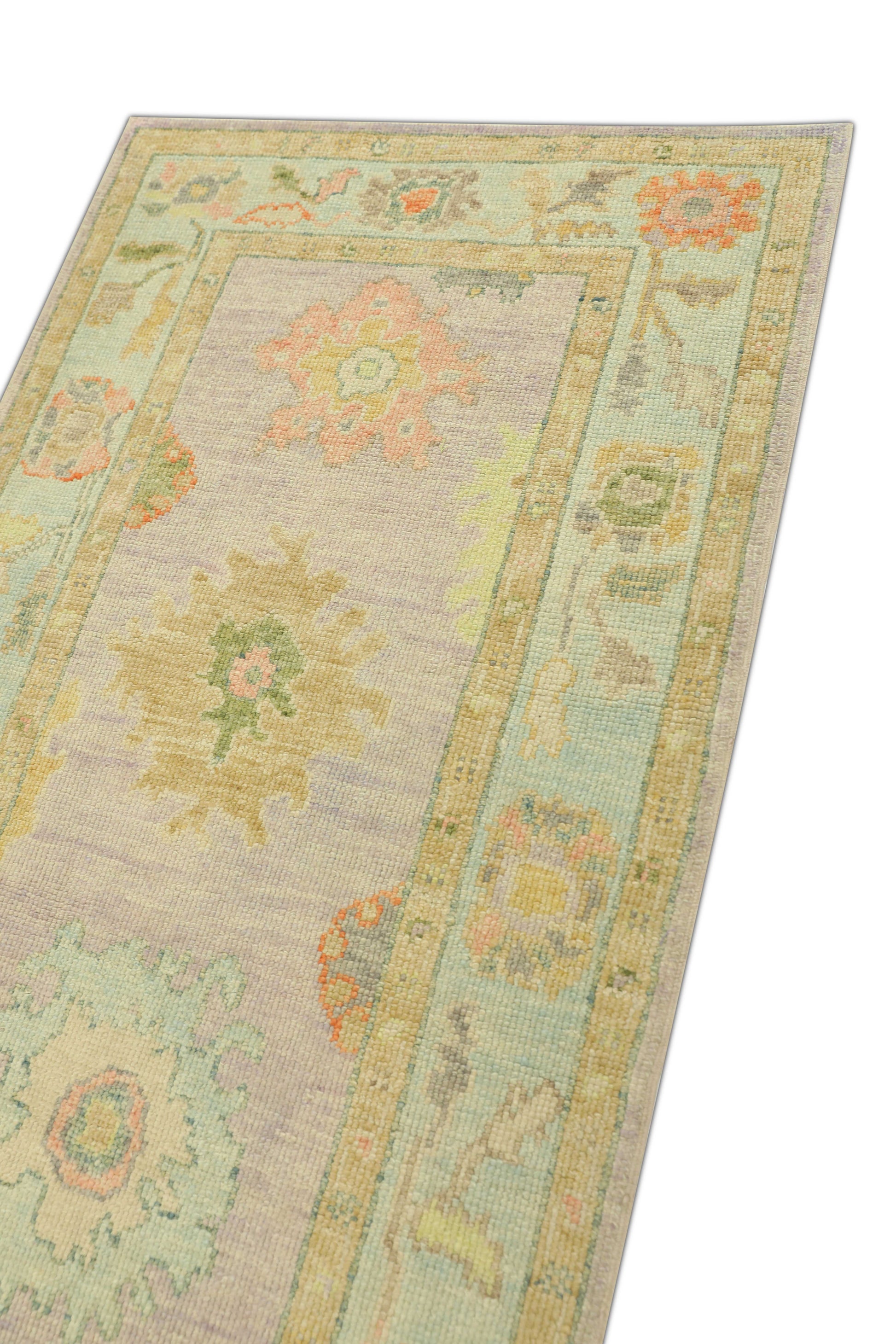 Turkish Oushak Rug 3'2" x 6'10" #654
