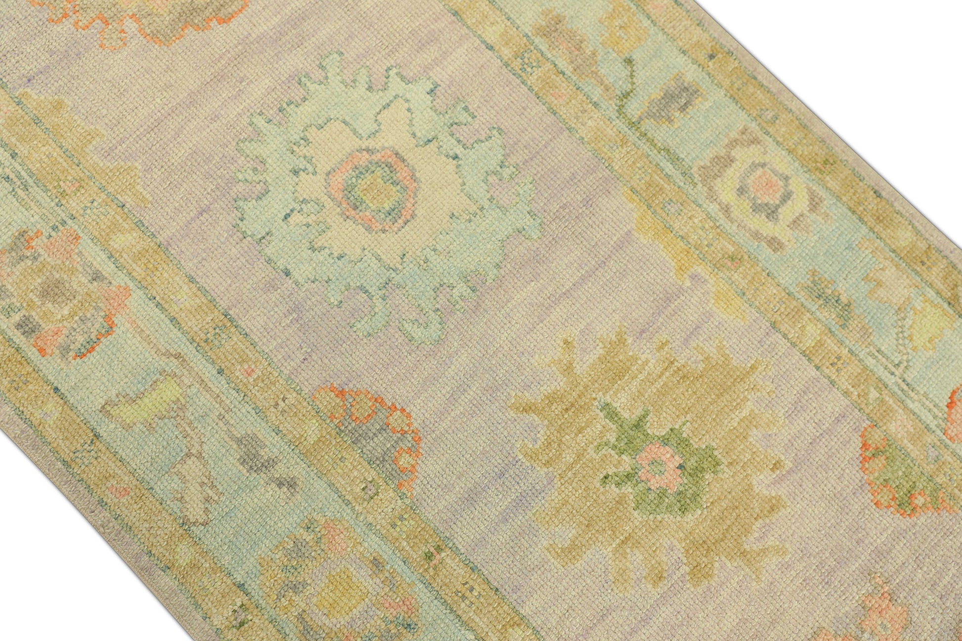 Turkish Oushak Rug 3'2" x 6'10" #654