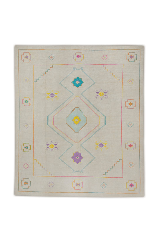 #56 Turkish Vintage Anatolian Rug  9'2" x 10'9"