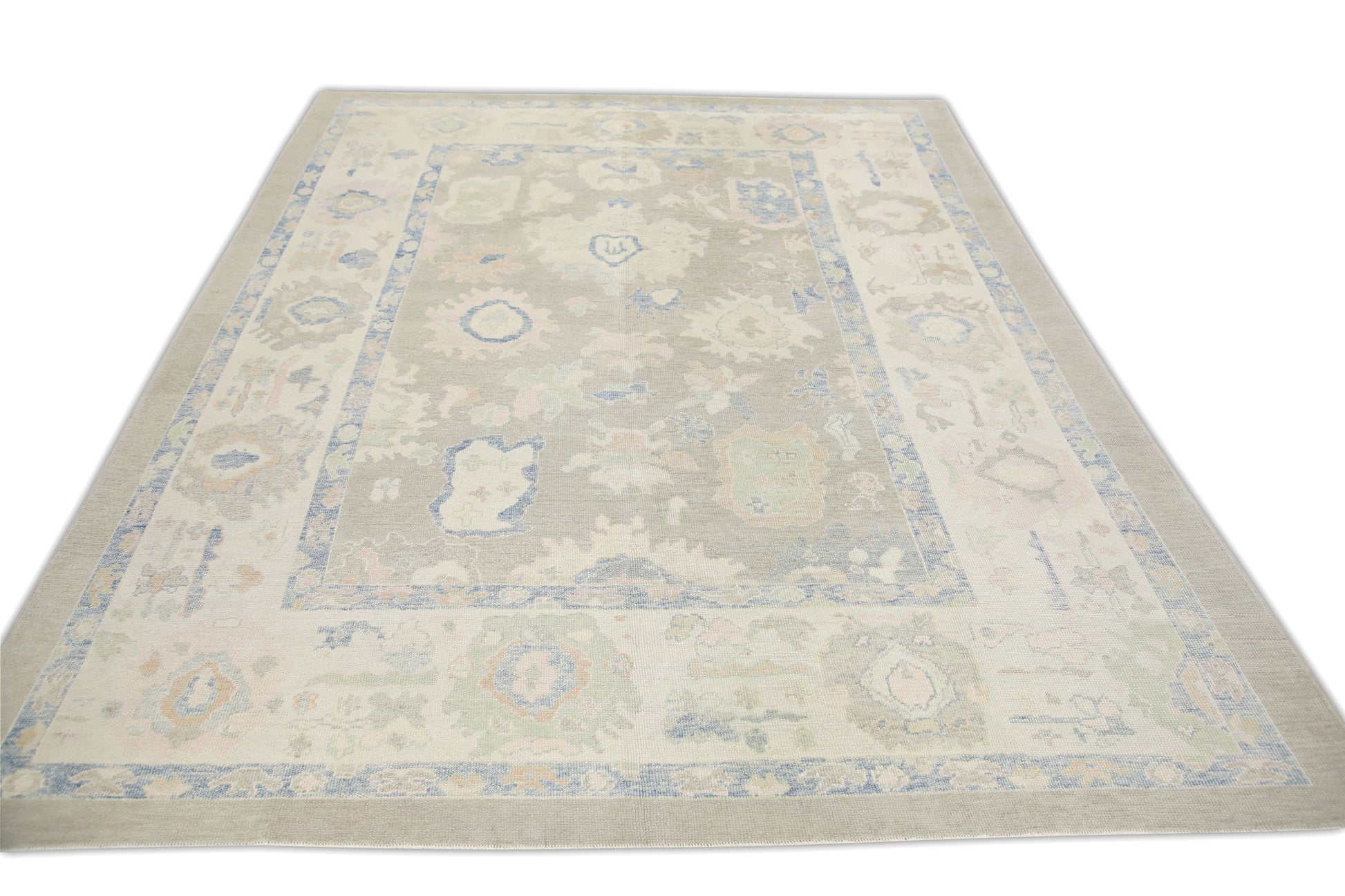 Turkish Oushak Rug 8'11" x 11'6" #7234
