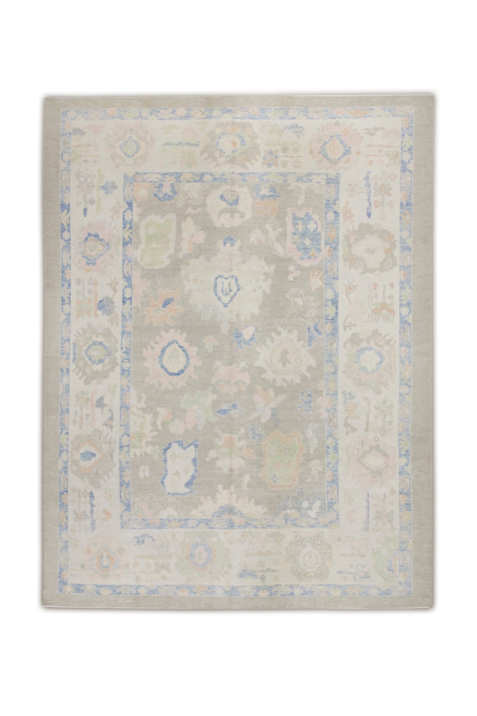 Turkish Oushak Rug 8'11" x 11'6" #7234