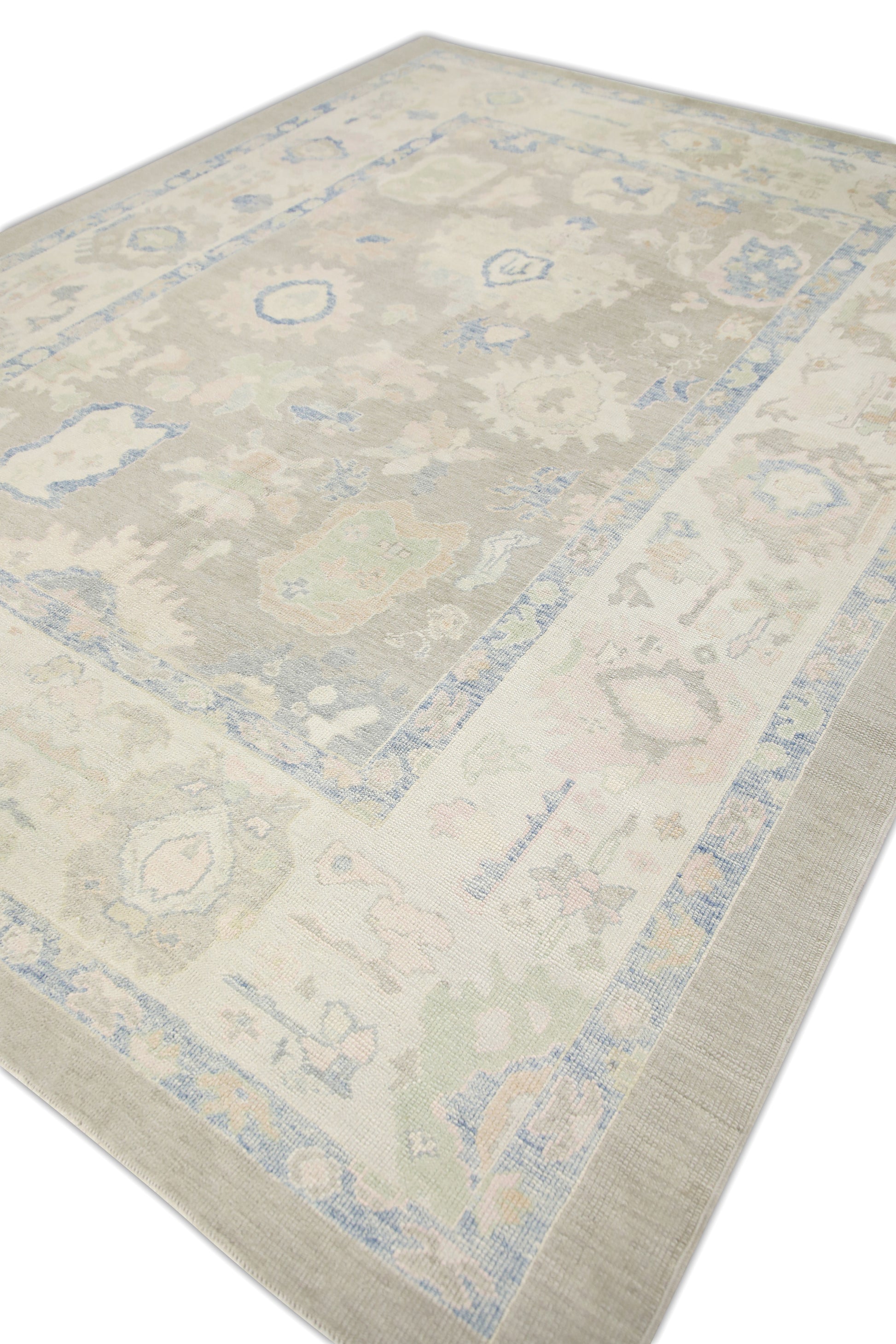 Turkish Oushak Rug 8'11" x 11'6" #7234