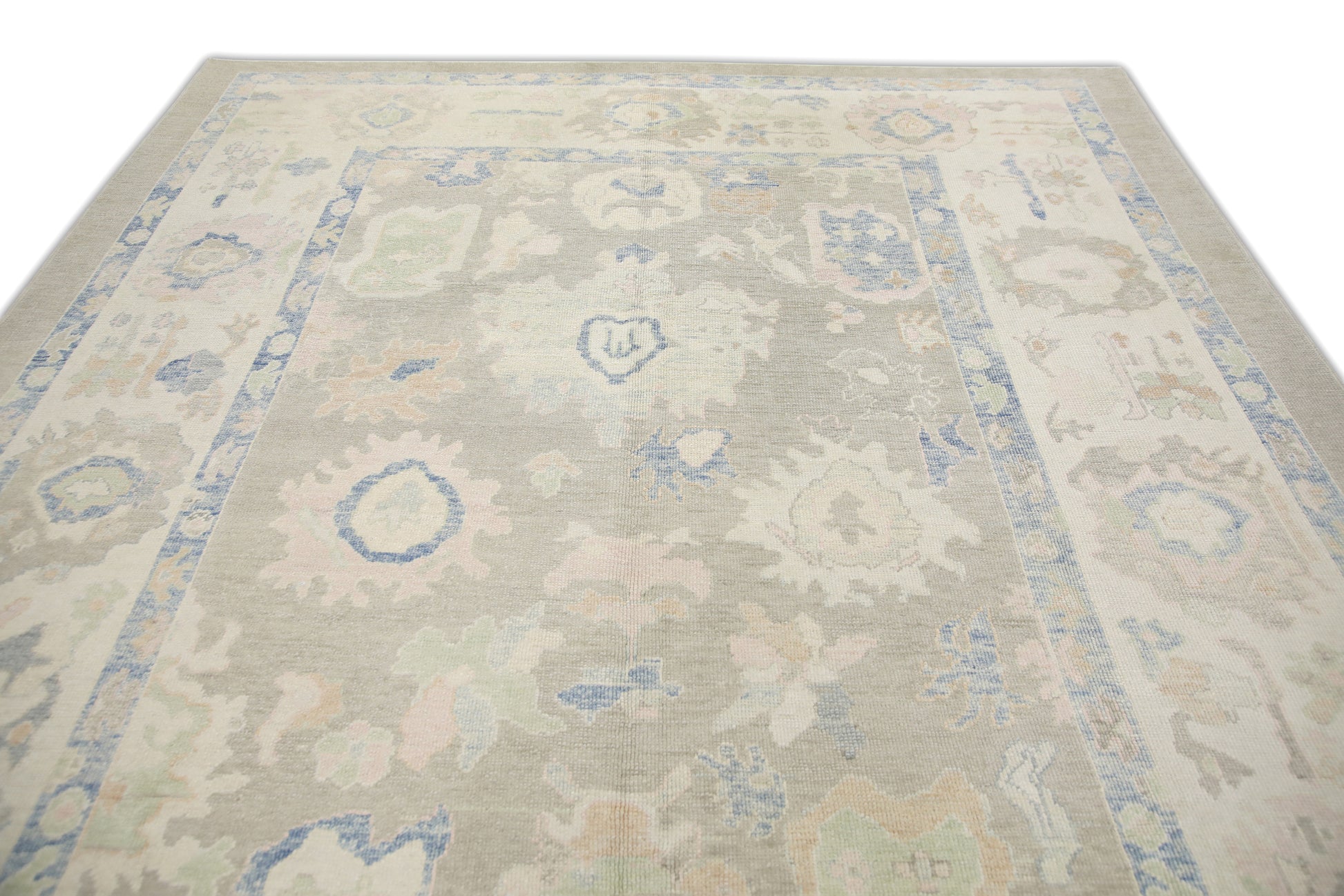 Turkish Oushak Rug 8'11" x 11'6" #7234