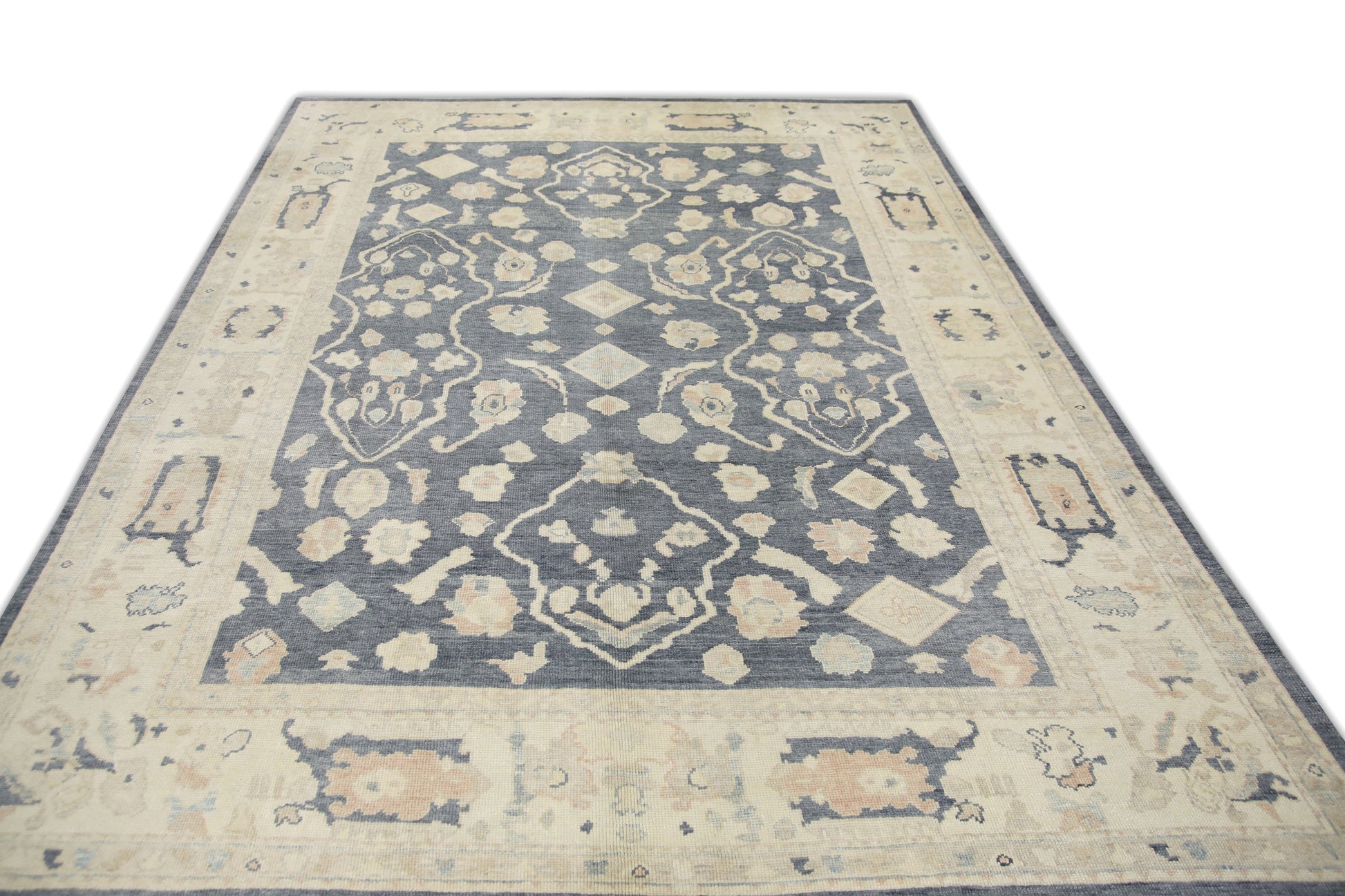 Turkish Oushak Rug 9'3" x 12'4" #1011