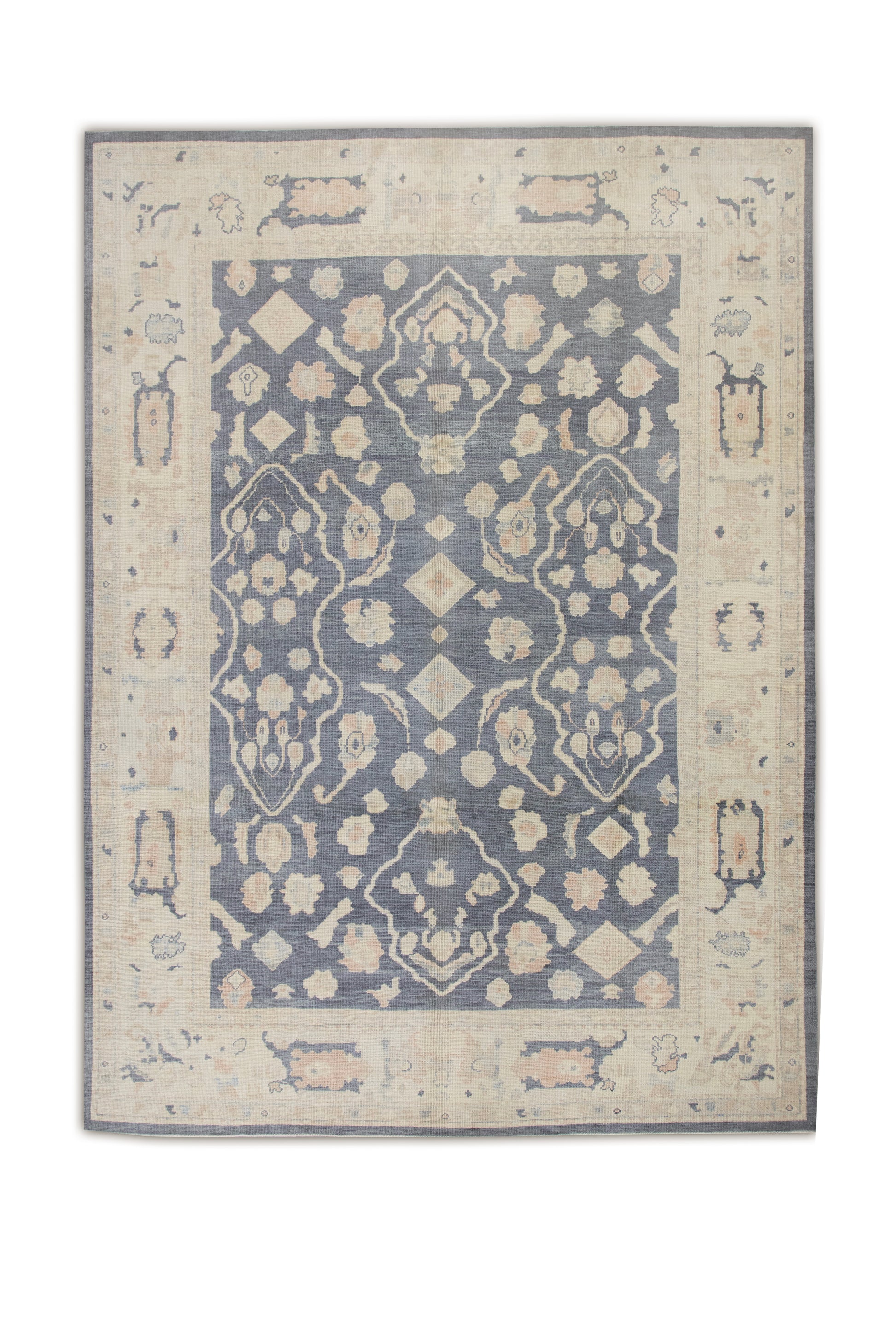 Turkish Oushak Rug 9'3" x 12'4" #1011