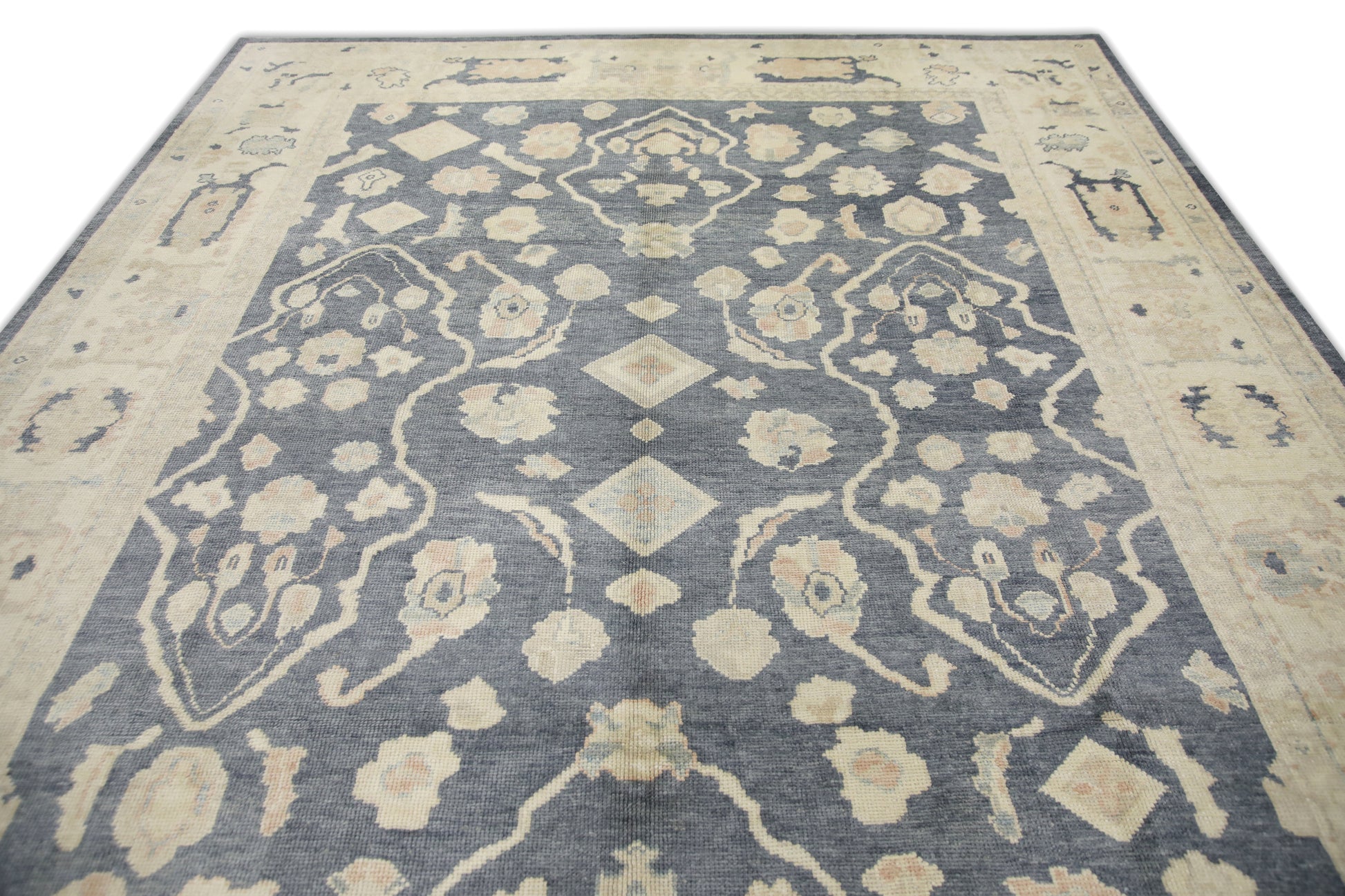 Turkish Oushak Rug 9'3" x 12'4" #1011