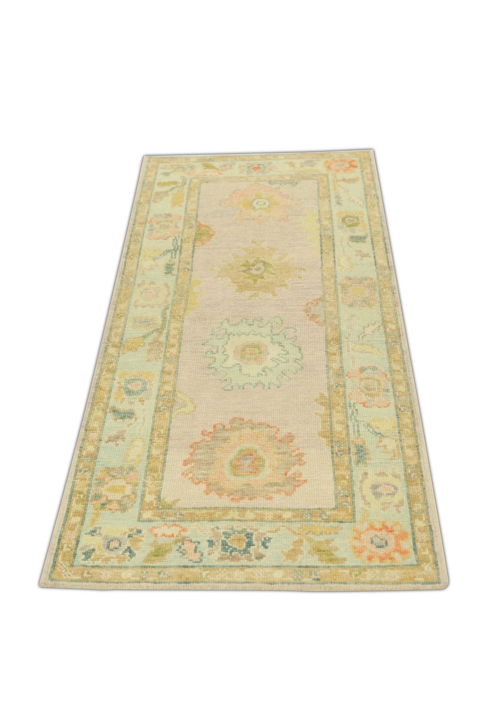 Turkish Oushak Rug 3' x 6'9" #664