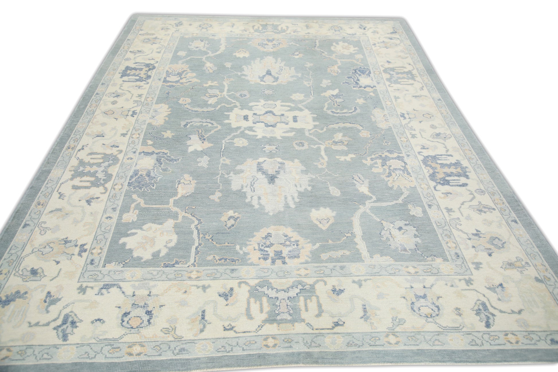 Turkish Oushak Rug 8'11" x 12' #7126
