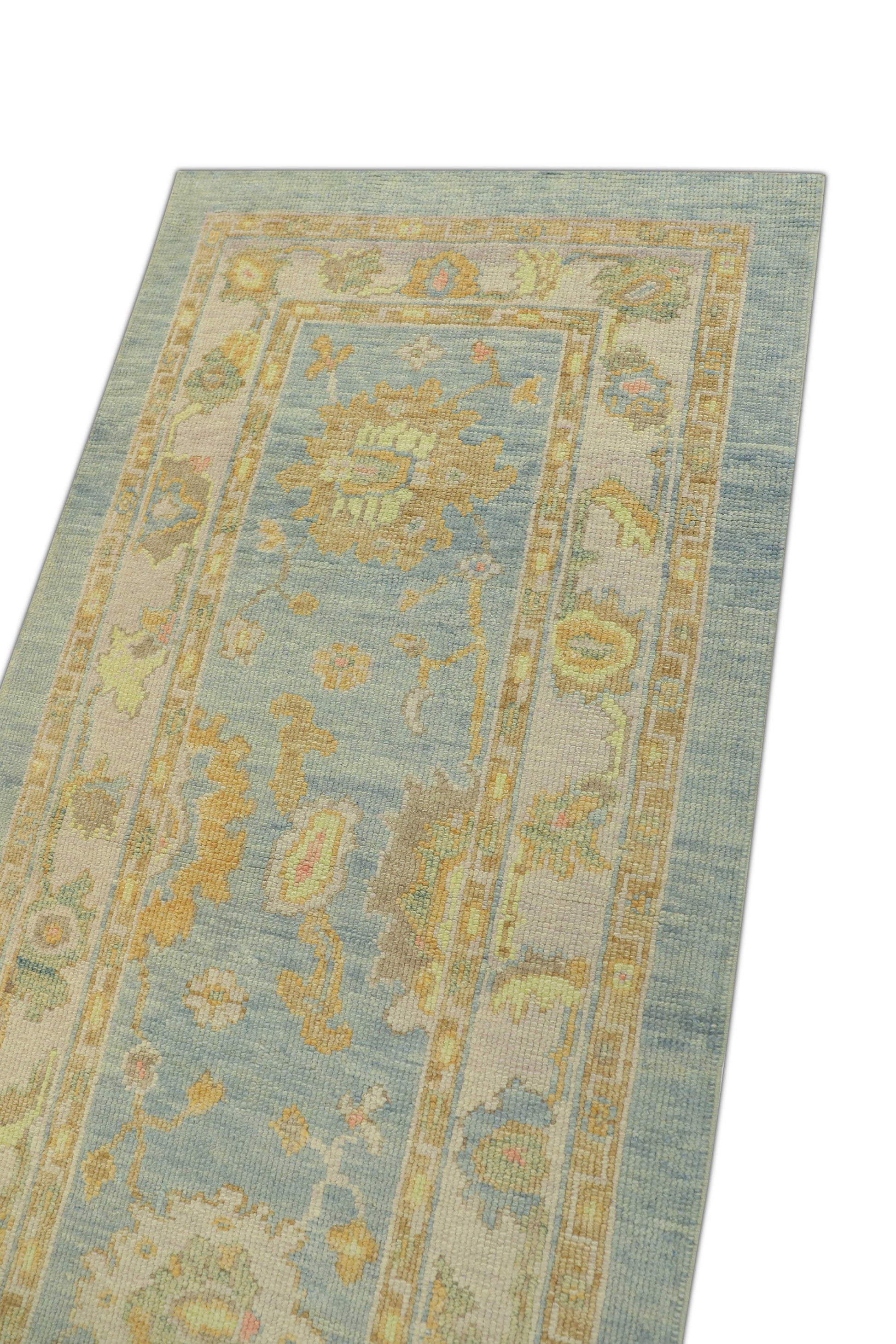 Turkish Oushak Rug 2'11" x 6'1" #945