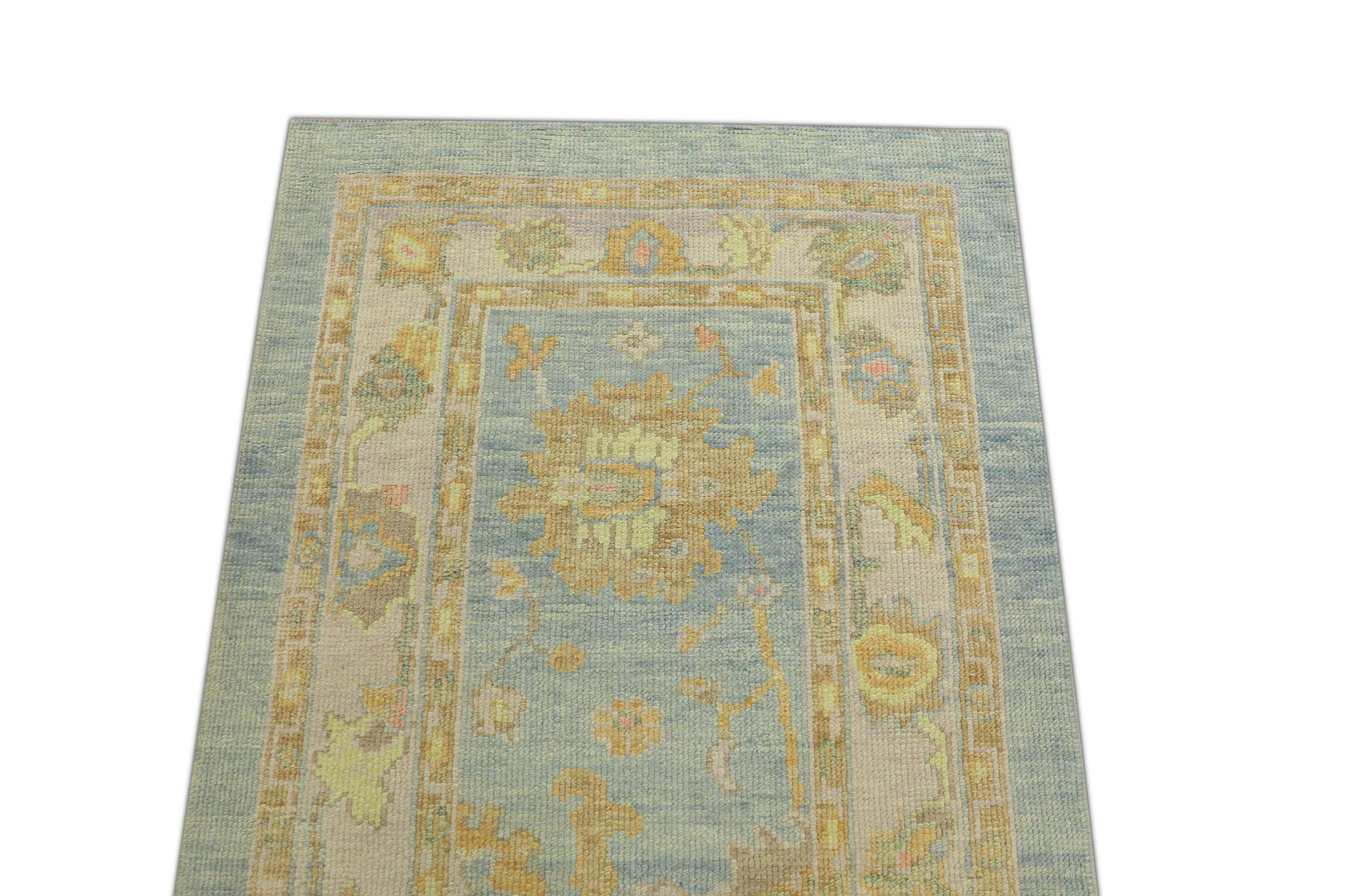 Turkish Oushak Rug 2'11" x 6'1" #945