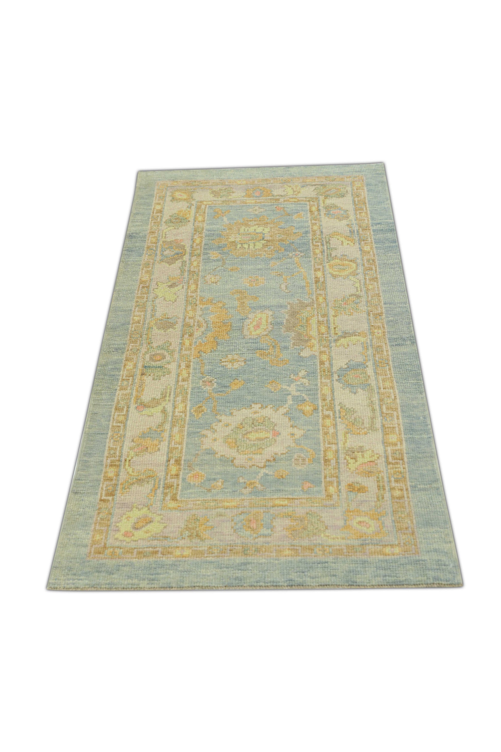 Turkish Oushak Rug 2'11" x 6'1" #945