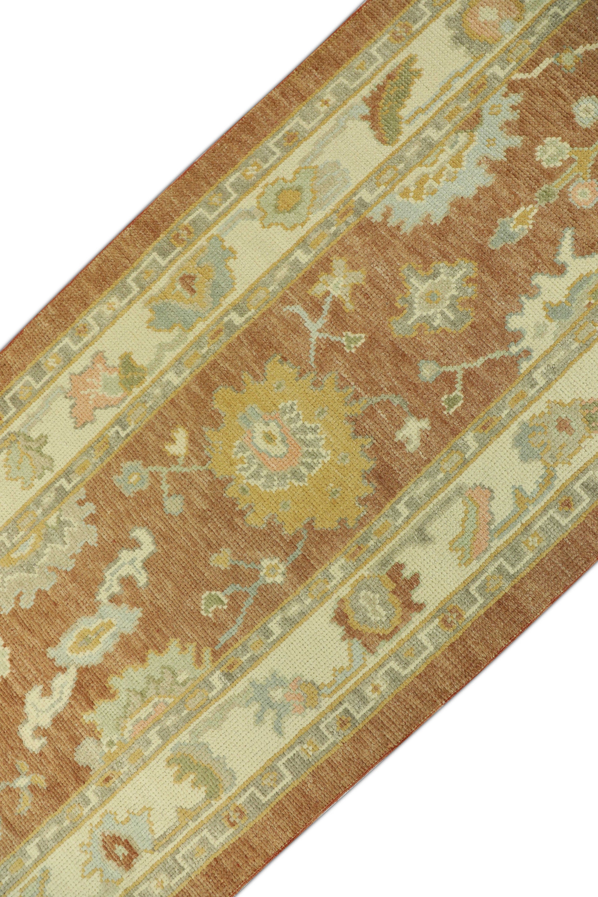 Turkish Oushak Rug 2'7" x 8'3" #706