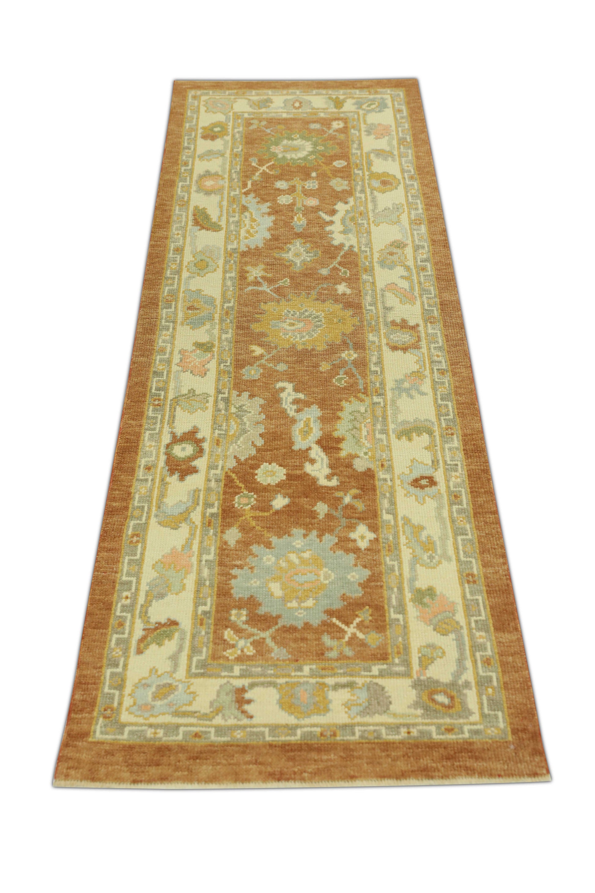 Turkish Oushak Rug 2'7" x 8'3" #706
