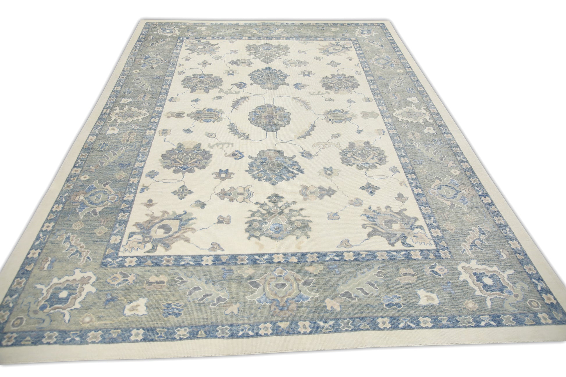 Turkish Oushak Rug 8'11" x 12'3" #7125