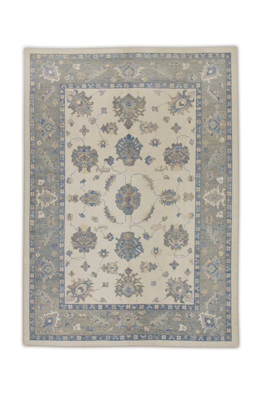 #7125 Turkish Oushak 8'11" x 12'3"