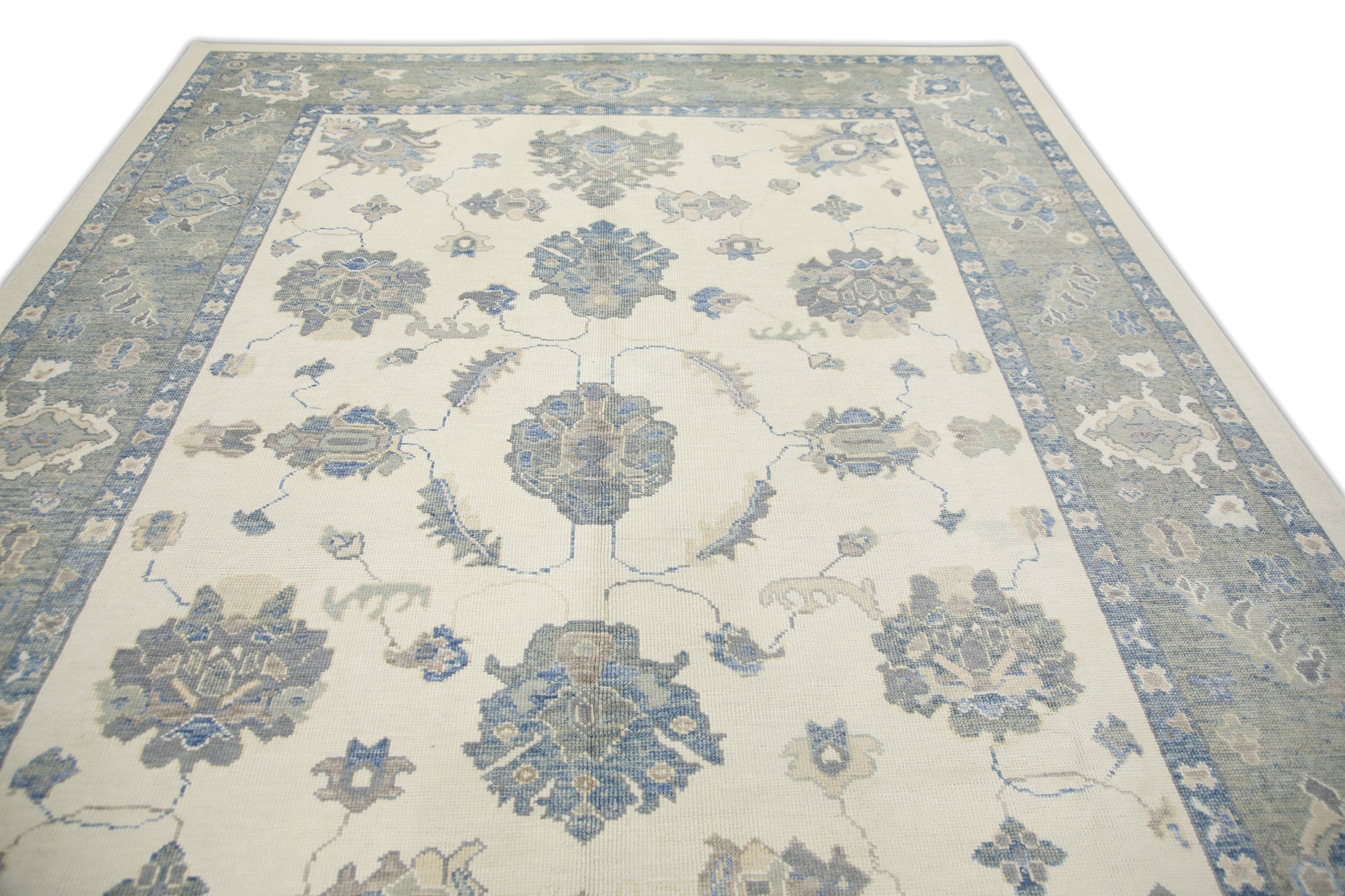 Turkish Oushak Rug 8'11" x 12'3" #7125