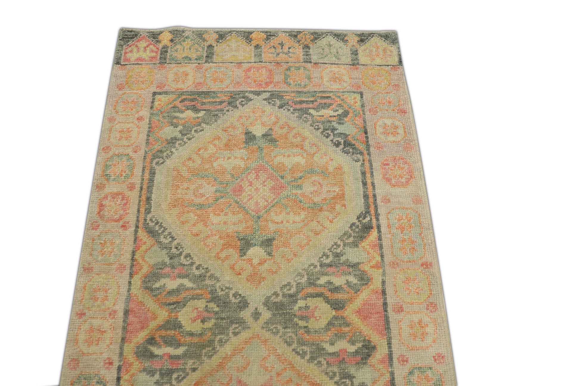 Turkish Oushak Rug 2'11" x 7'11" #1239