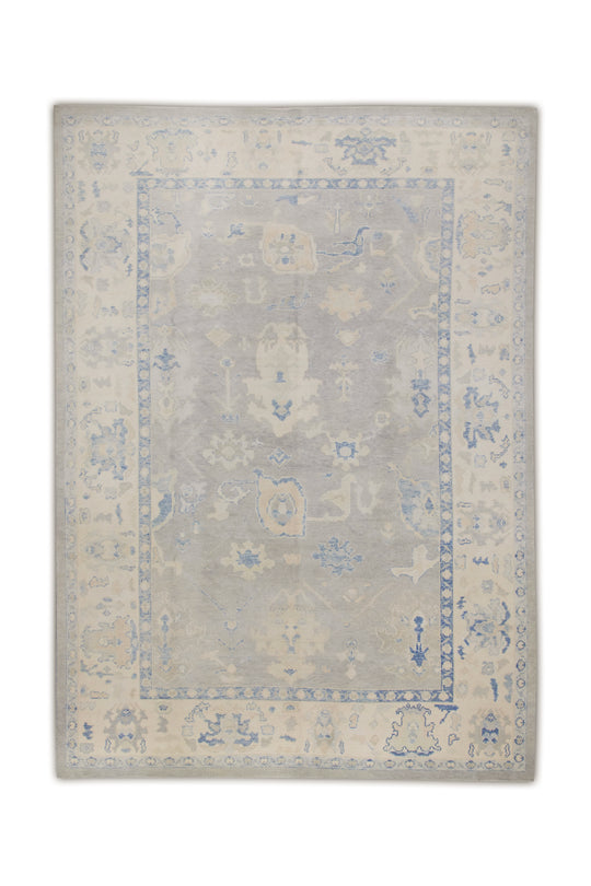 #6985 Turkish Oushak 9' x 12'5"