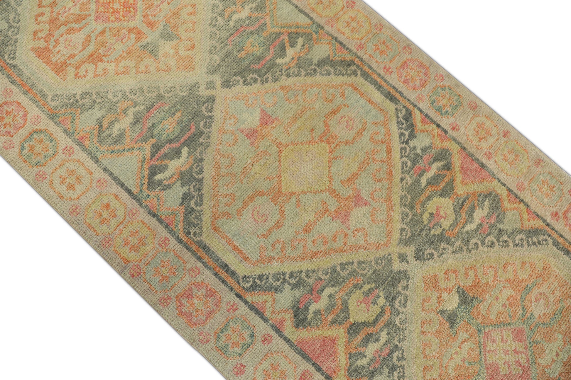 Turkish Oushak Rug 2'11" x 7'11" #1239
