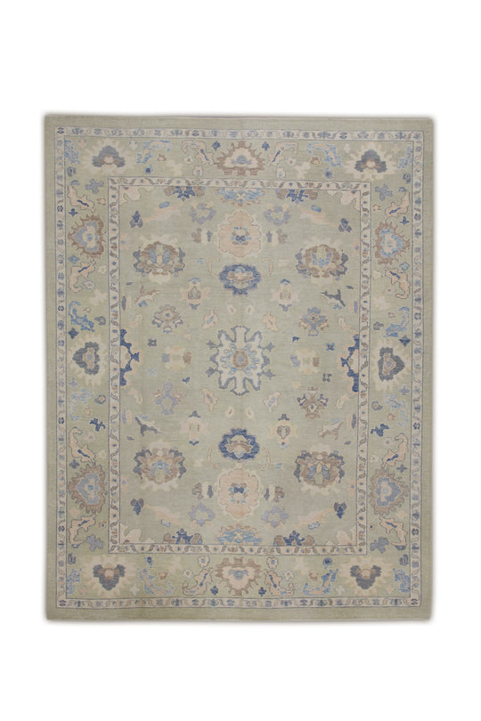 #7252 Turkish Oushak 9'1" x 11'10"