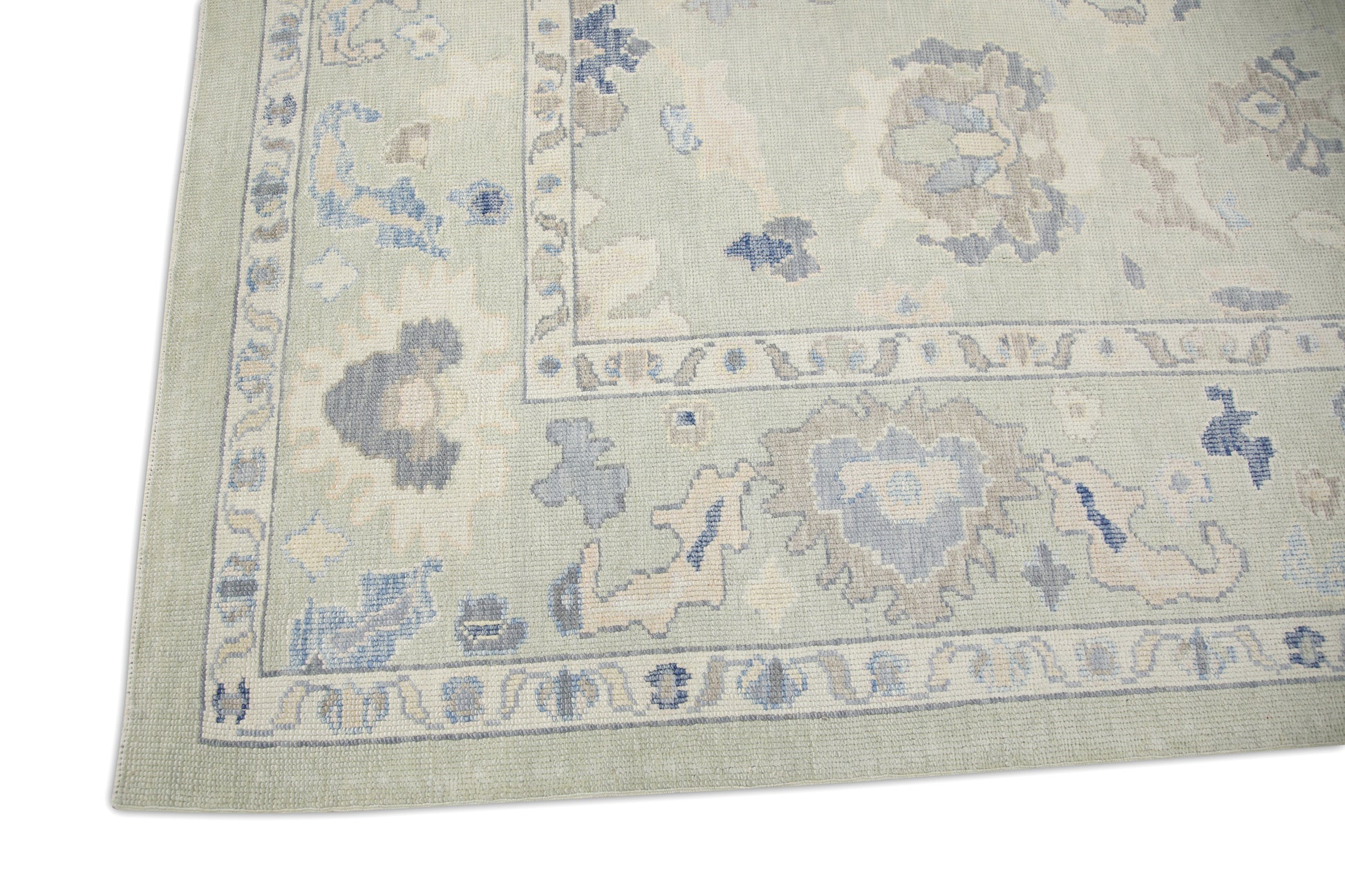Turkish Oushak Rug 9'1" x 11'10" #7252
