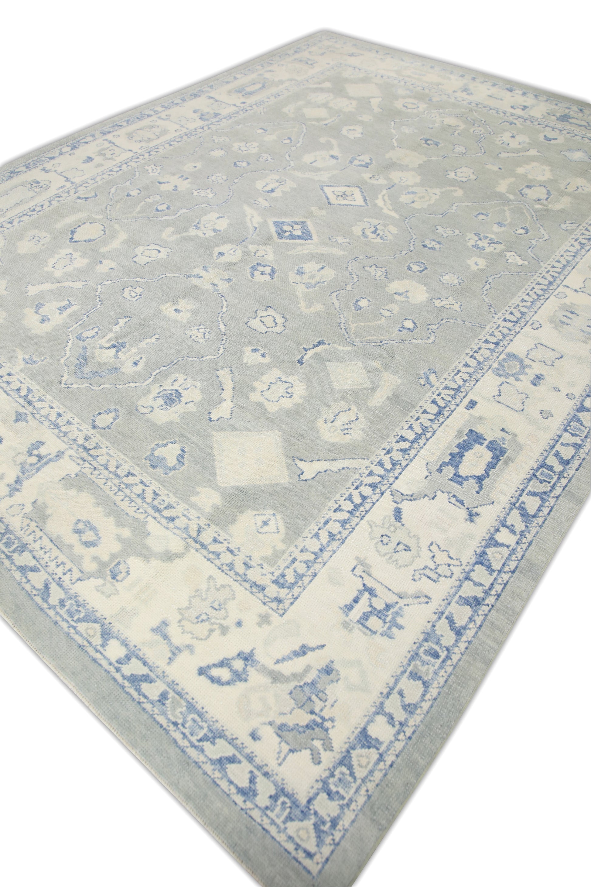 Turkish Oushak Rug 9'3" x 12'1" #7219