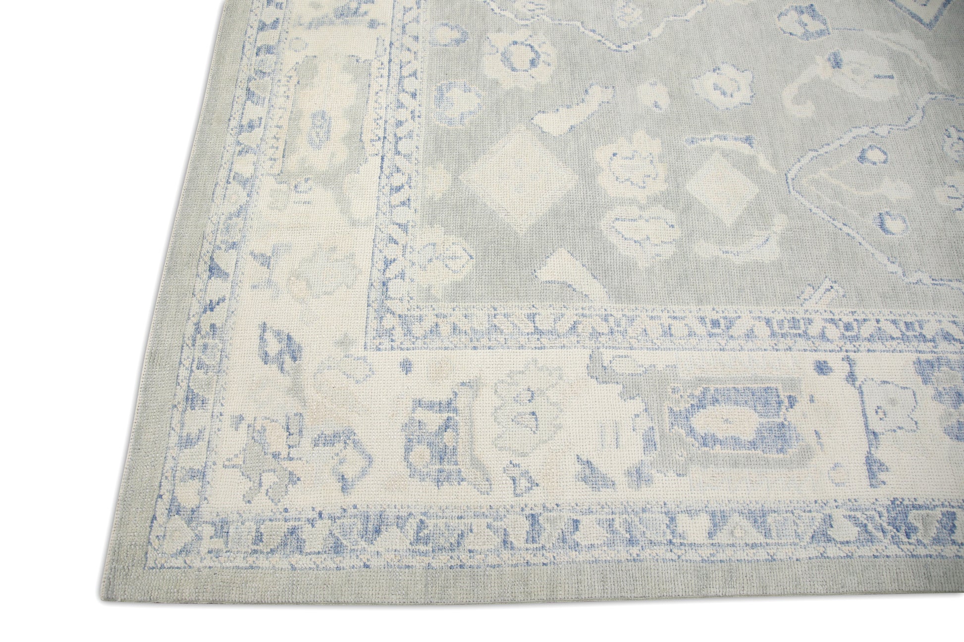 Turkish Oushak Rug 9'3" x 12'1" #7219