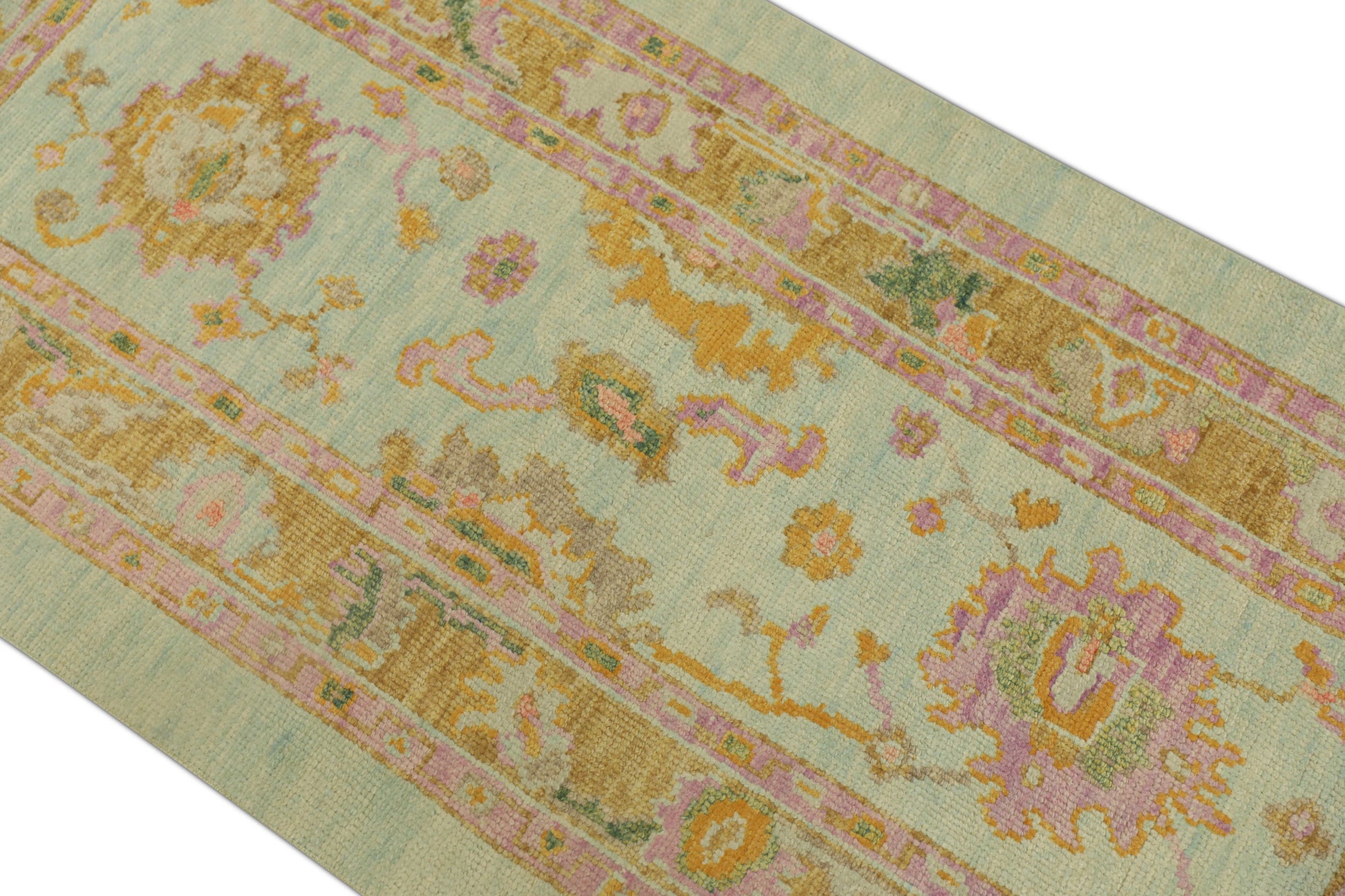 Turkish Oushak Rug 2'10" x 6'3" #1474