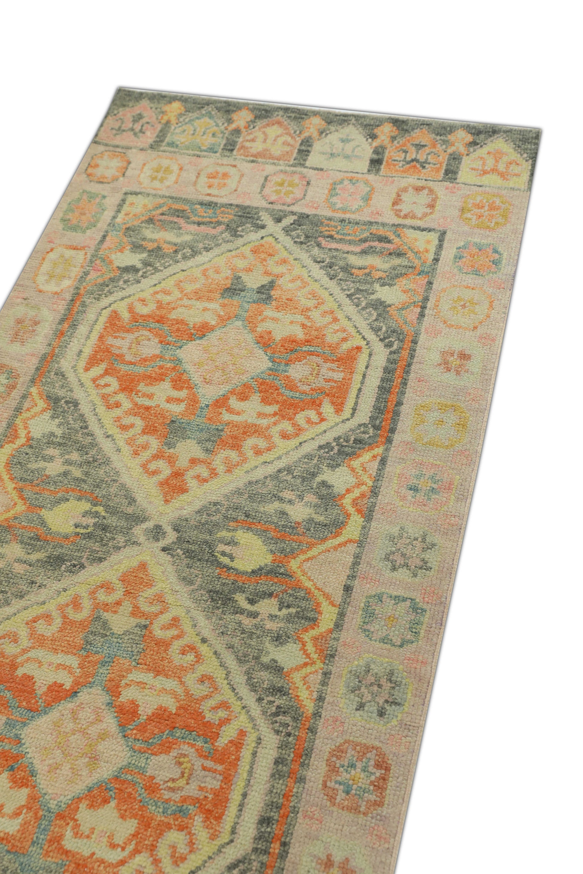 Turkish Oushak Rug 3' x 6'8" #1502