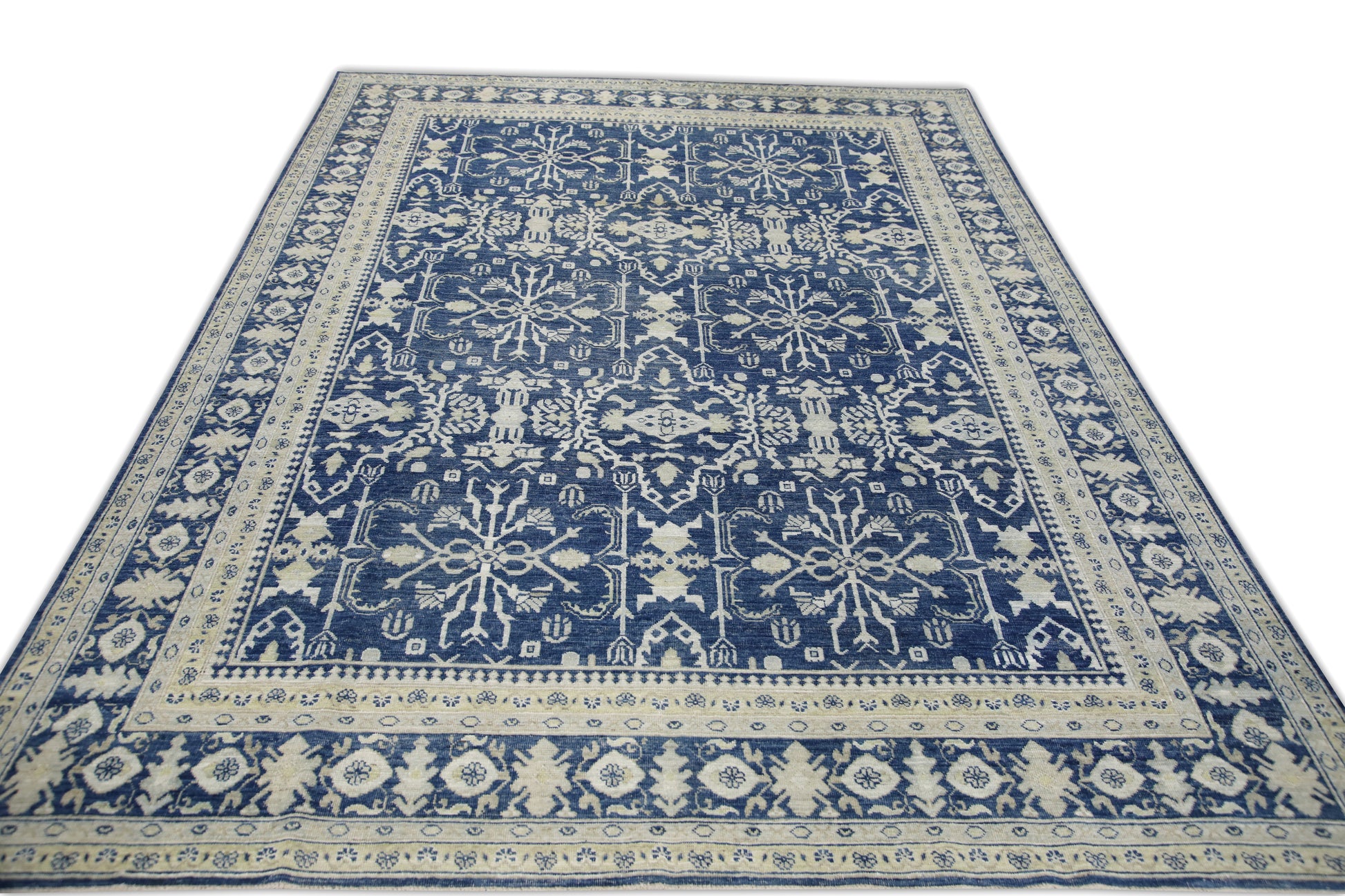 Turkish Oushak Rug 8'7" x 11'10" #7037