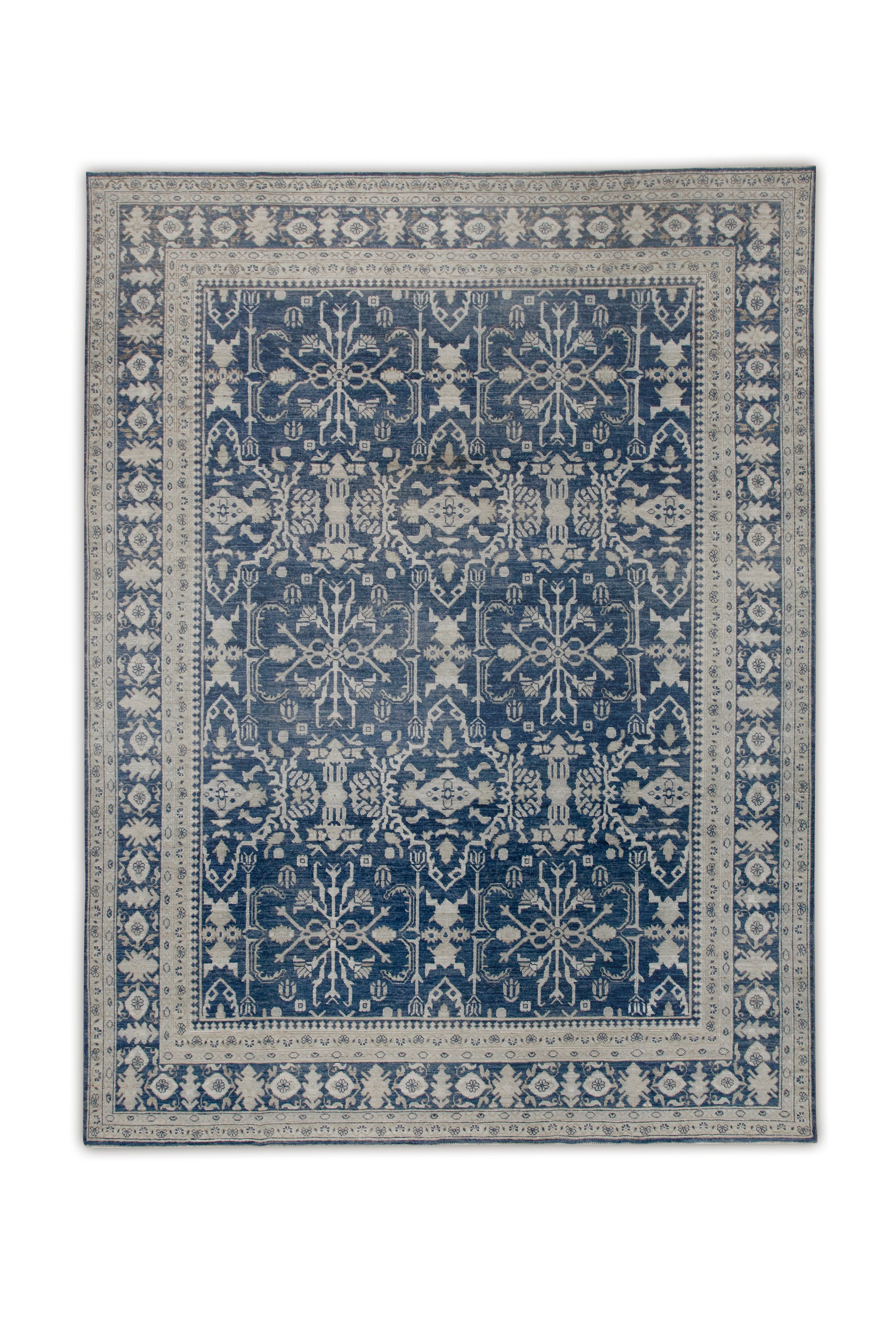 Turkish Oushak Rug 8'7" x 11'10" #7037