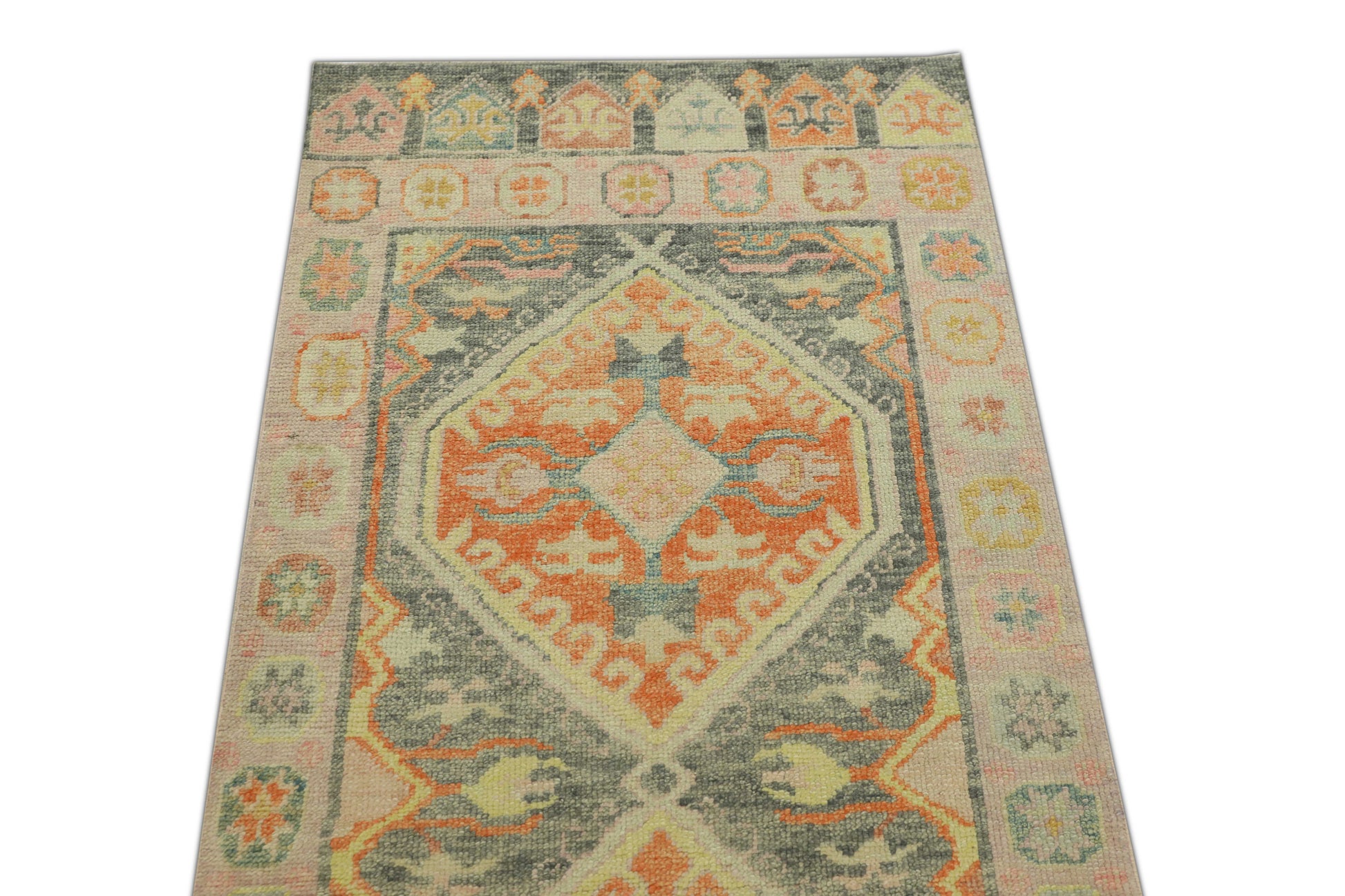 Turkish Oushak Rug 3' x 6'8" #1502