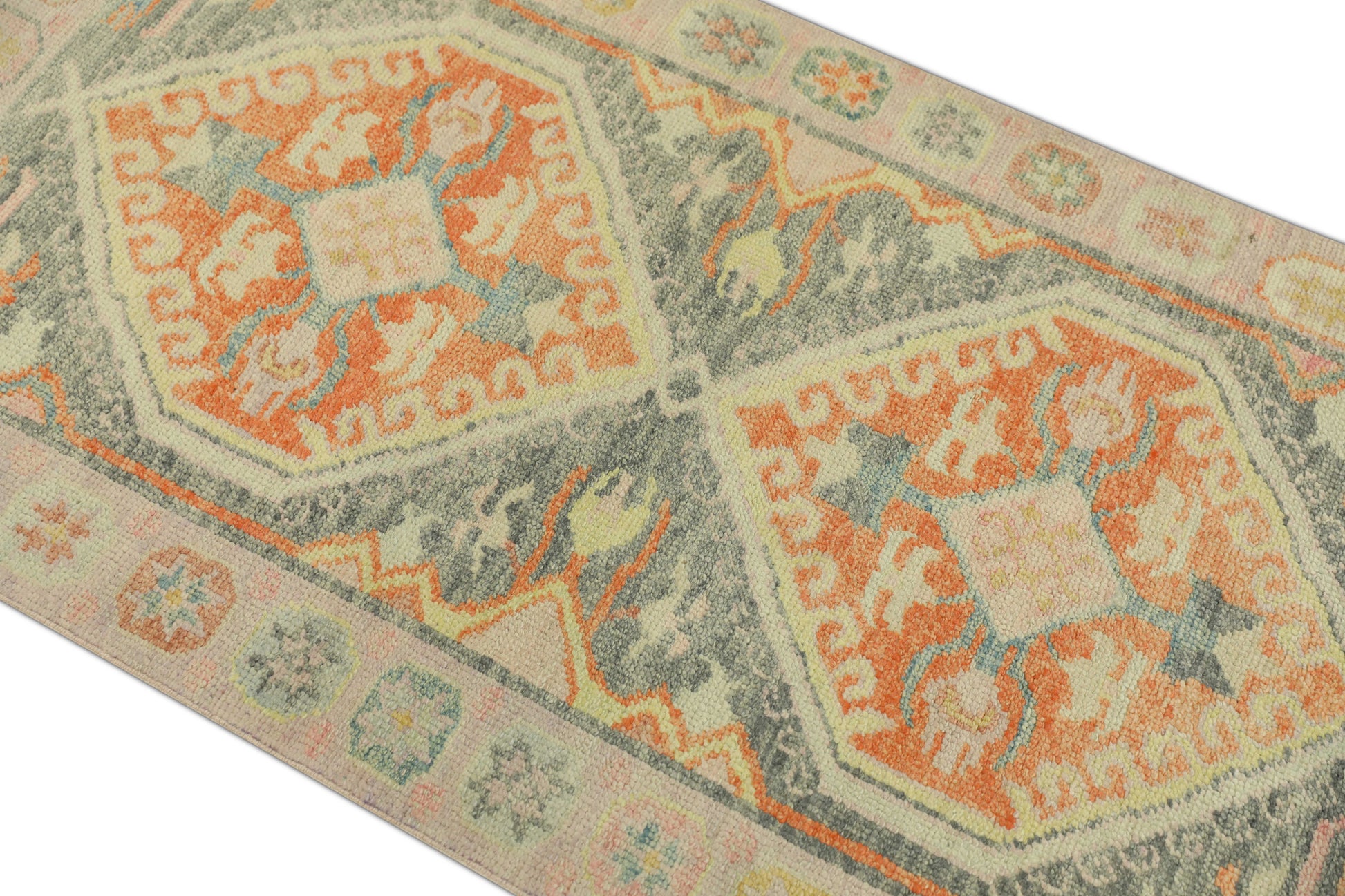 Turkish Oushak Rug 3' x 6'8" #1502