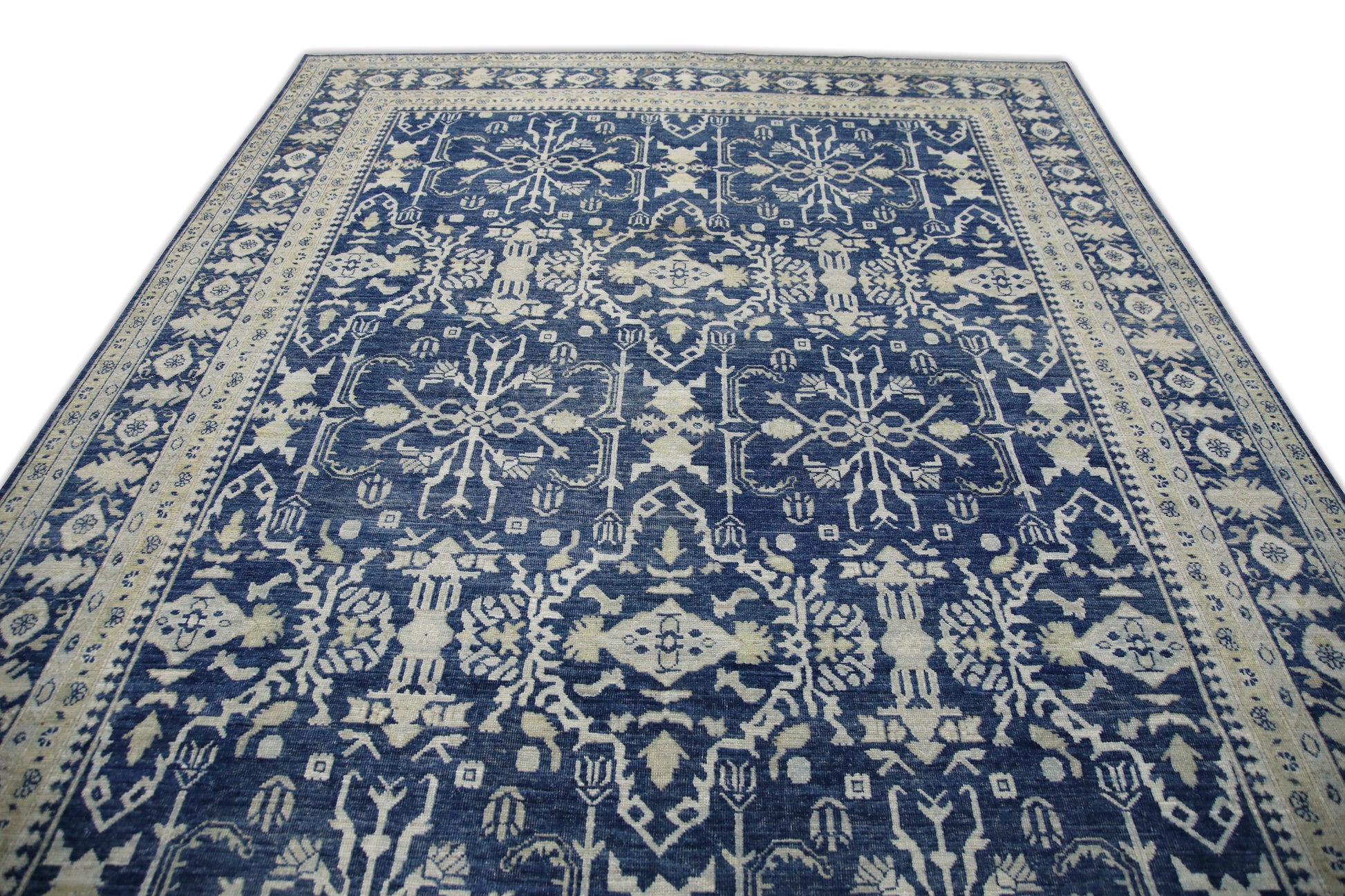 Turkish Oushak Rug 8'7" x 11'10" #7037